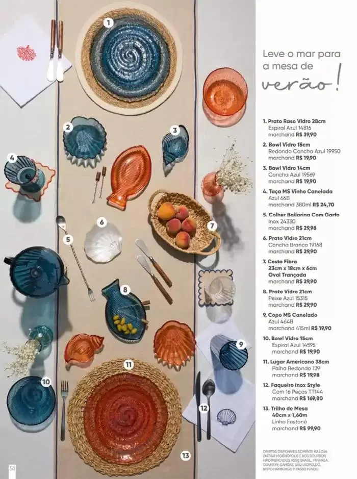 Encarte de Edição marchand Verão RS 2 de dezembro até 30 de março 2025 - Pagina 50