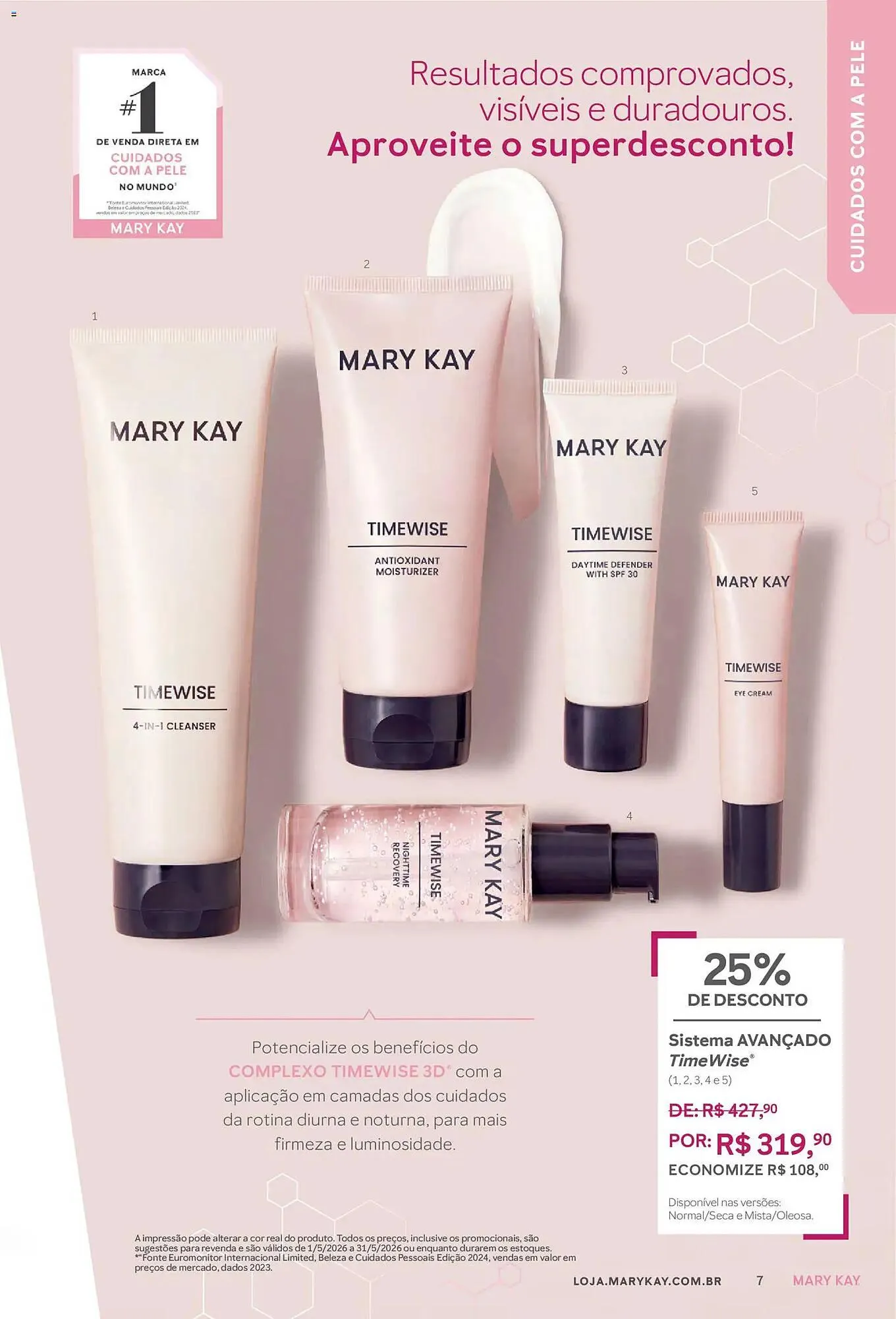 Encarte de Revista Mary Kay 1 de maio até 31 de maio 2026 - Pagina 7