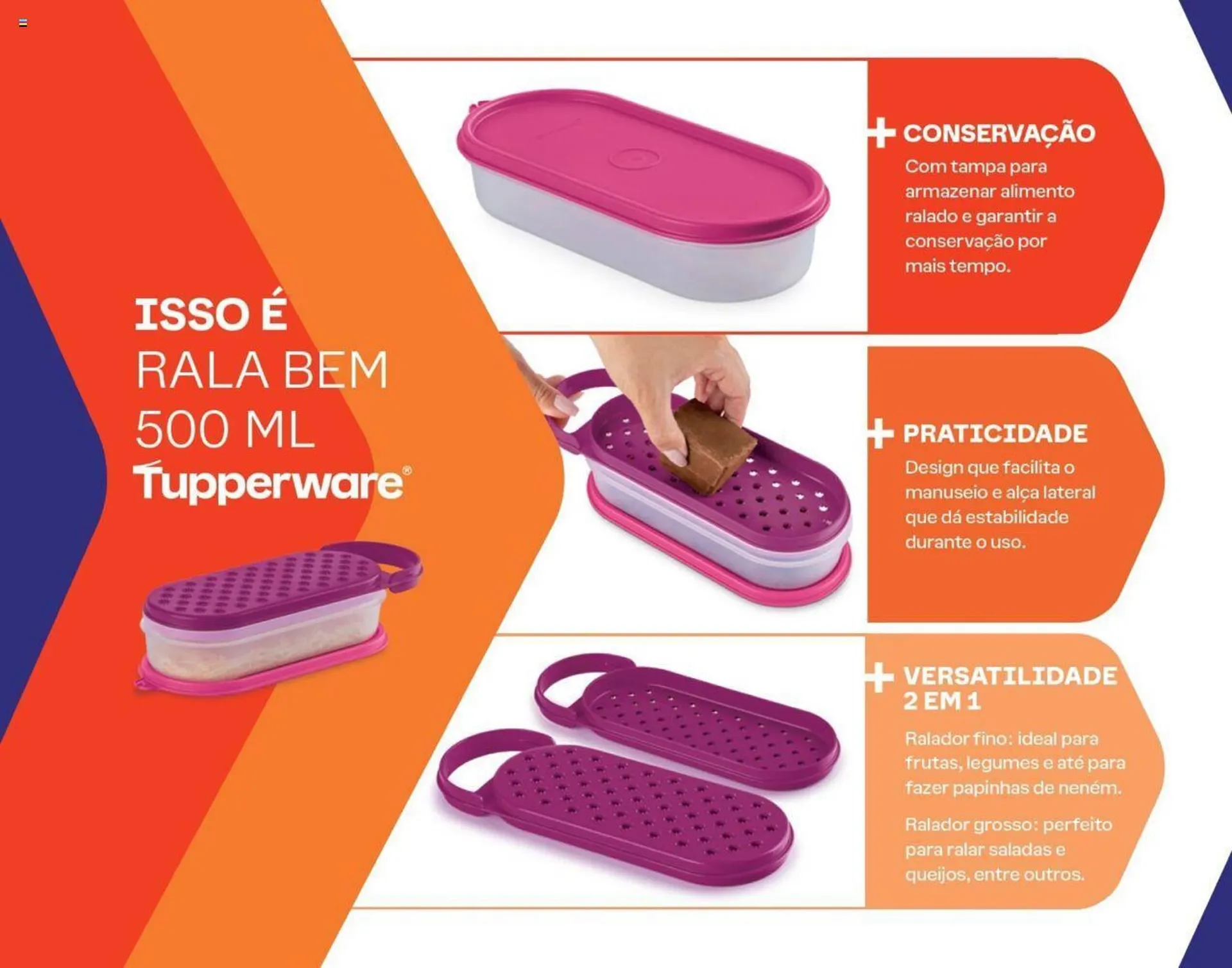 Encarte de Catálogo Tupperware 1 de abril até 30 de abril 2024 - Pagina 63