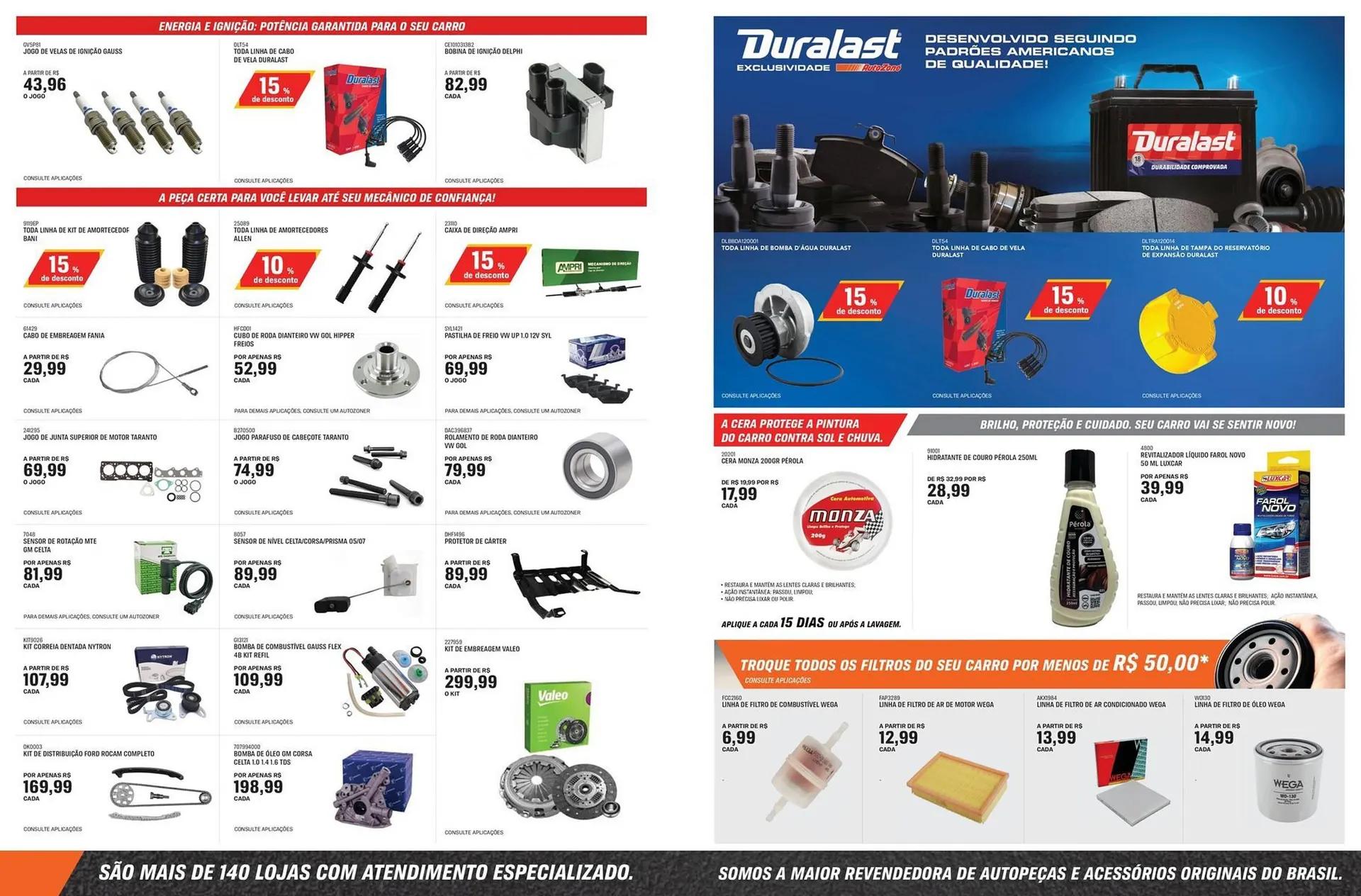 Encarte de Catálogo AutoZone 8 de setembro até 28 de setembro 2025 - Pagina 4