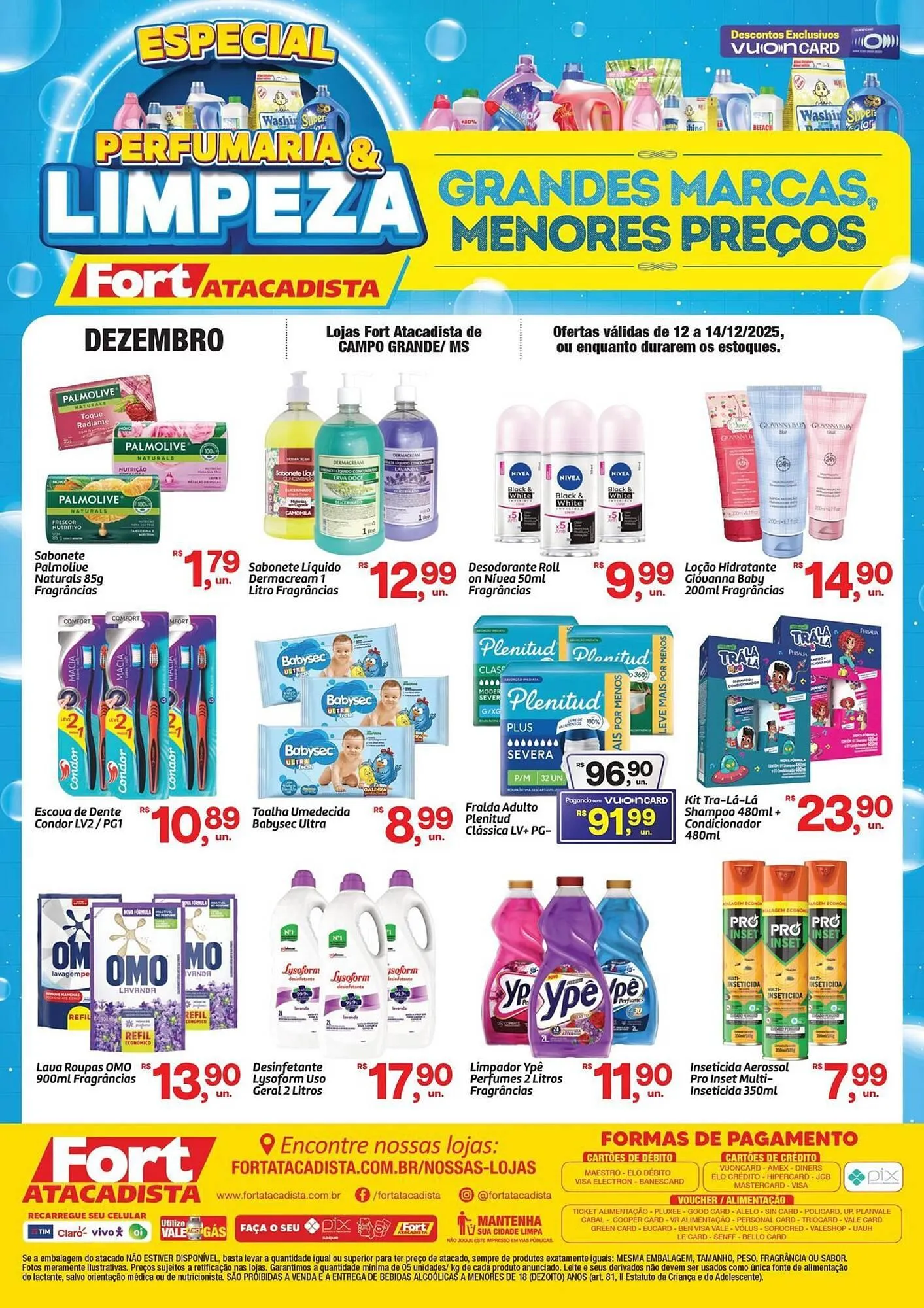 Encarte de Tabloide Fort Atacadista 13 de dezembro até 14 de dezembro 2025 - Pagina 1