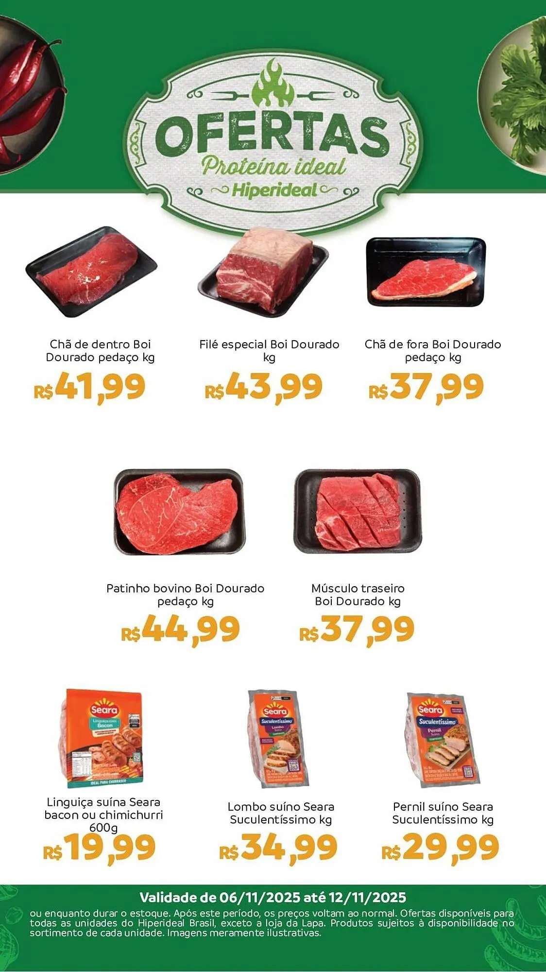 Encarte de Catálogo Hiperideal Supermercados 11 de novembro até 17 de novembro 2025 - Pagina 1