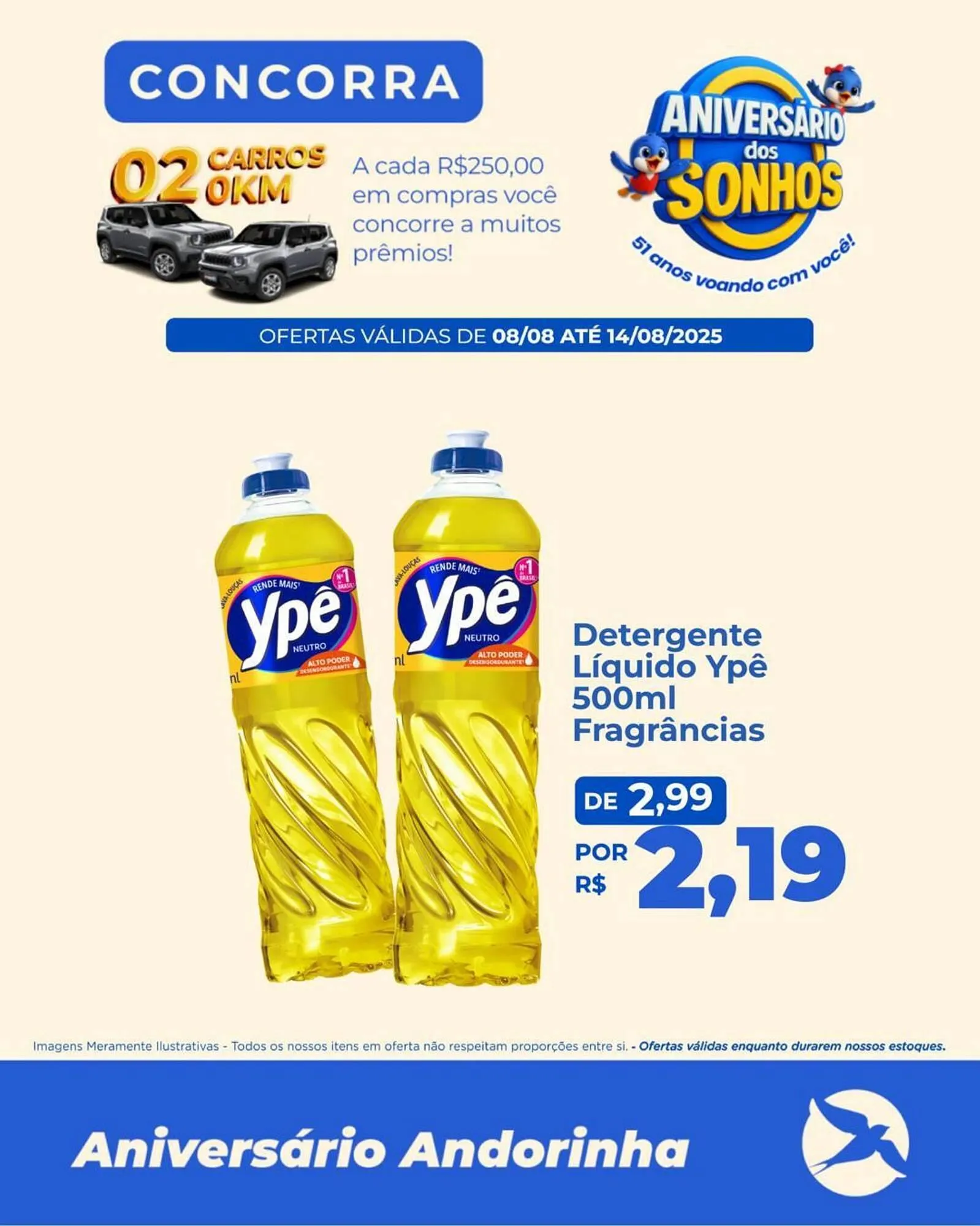 Encarte de Catálogo Andorinha Hipermercado 8 de agosto até 14 de agosto 2025 - Pagina 2