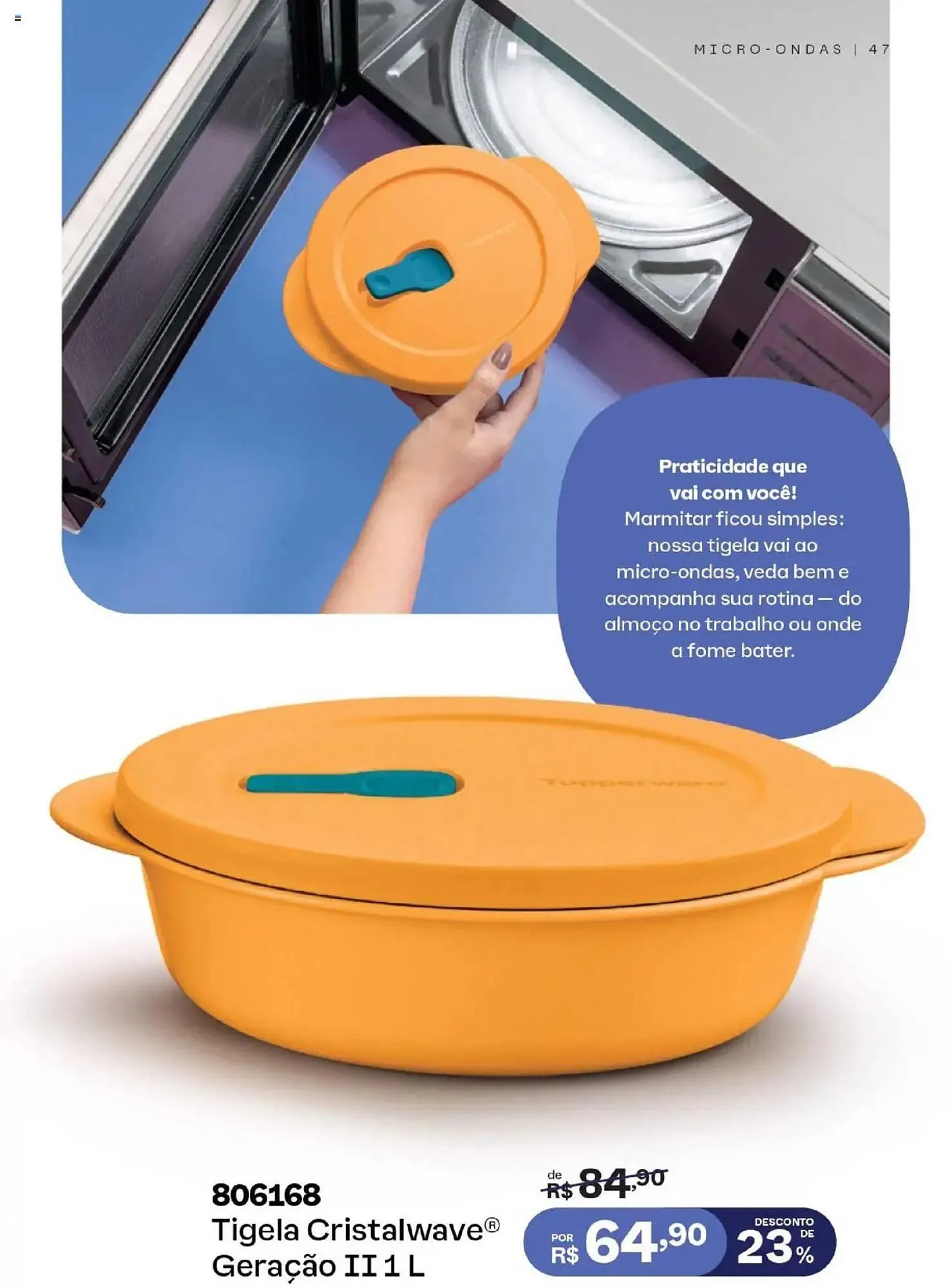 Encarte de Catálogo Tupperware 1 de agosto até 31 de agosto 2025 - Pagina 47