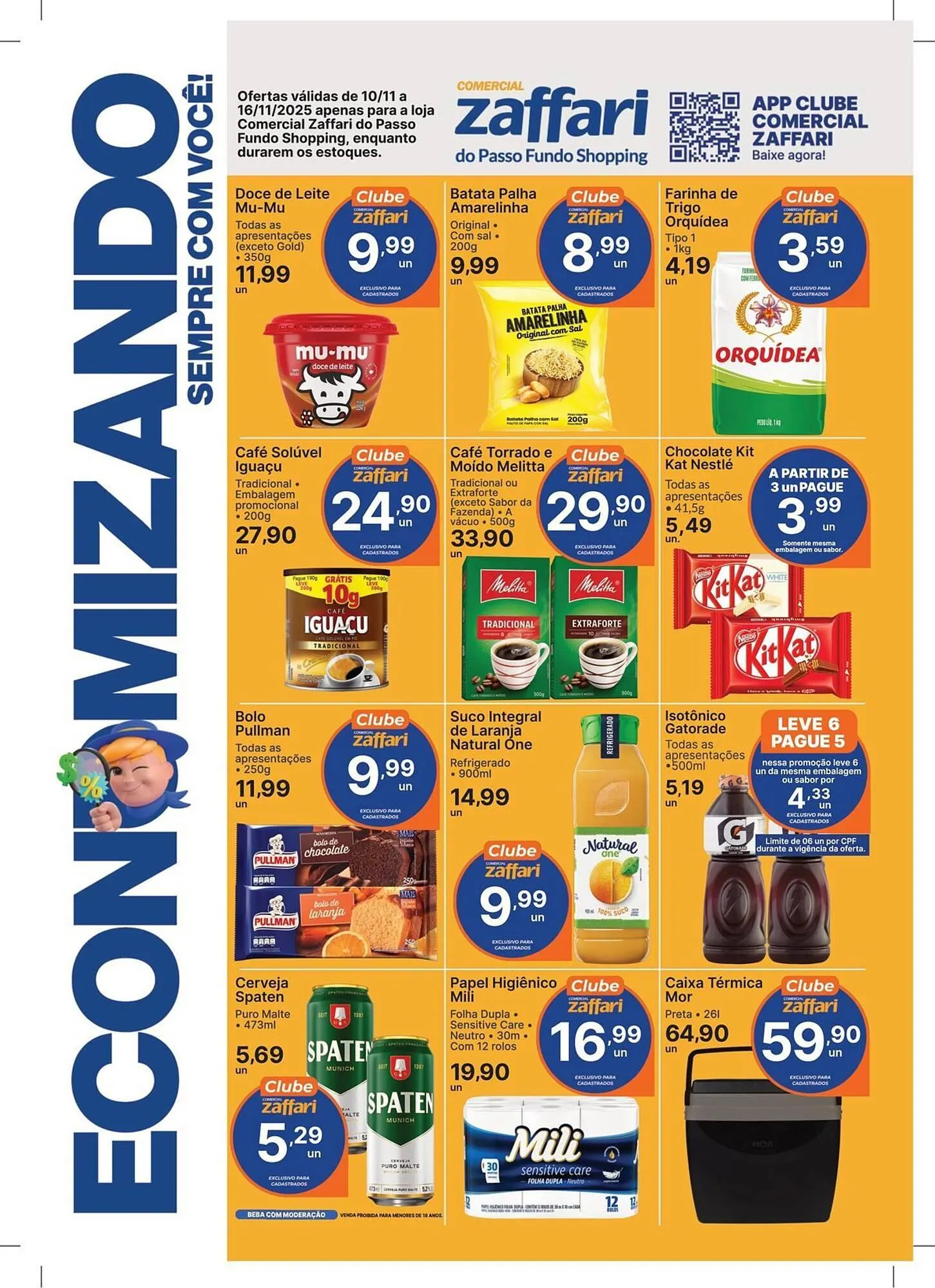 Encarte de Encarte Comercial Zaffari 10 de novembro até 16 de novembro 2025 - Pagina 1