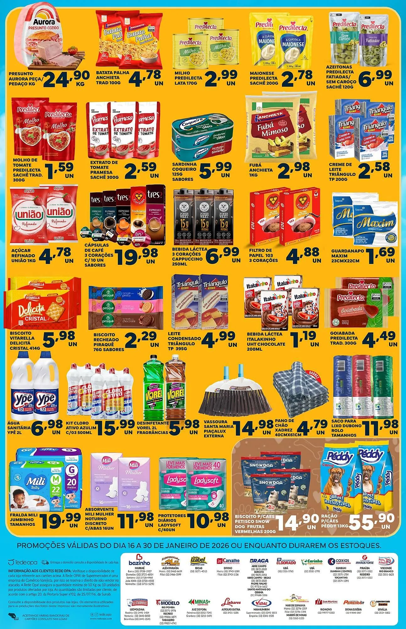 Encarte de Catálogo Rede Opa 16 de janeiro até 30 de janeiro 2026 - Pagina 2