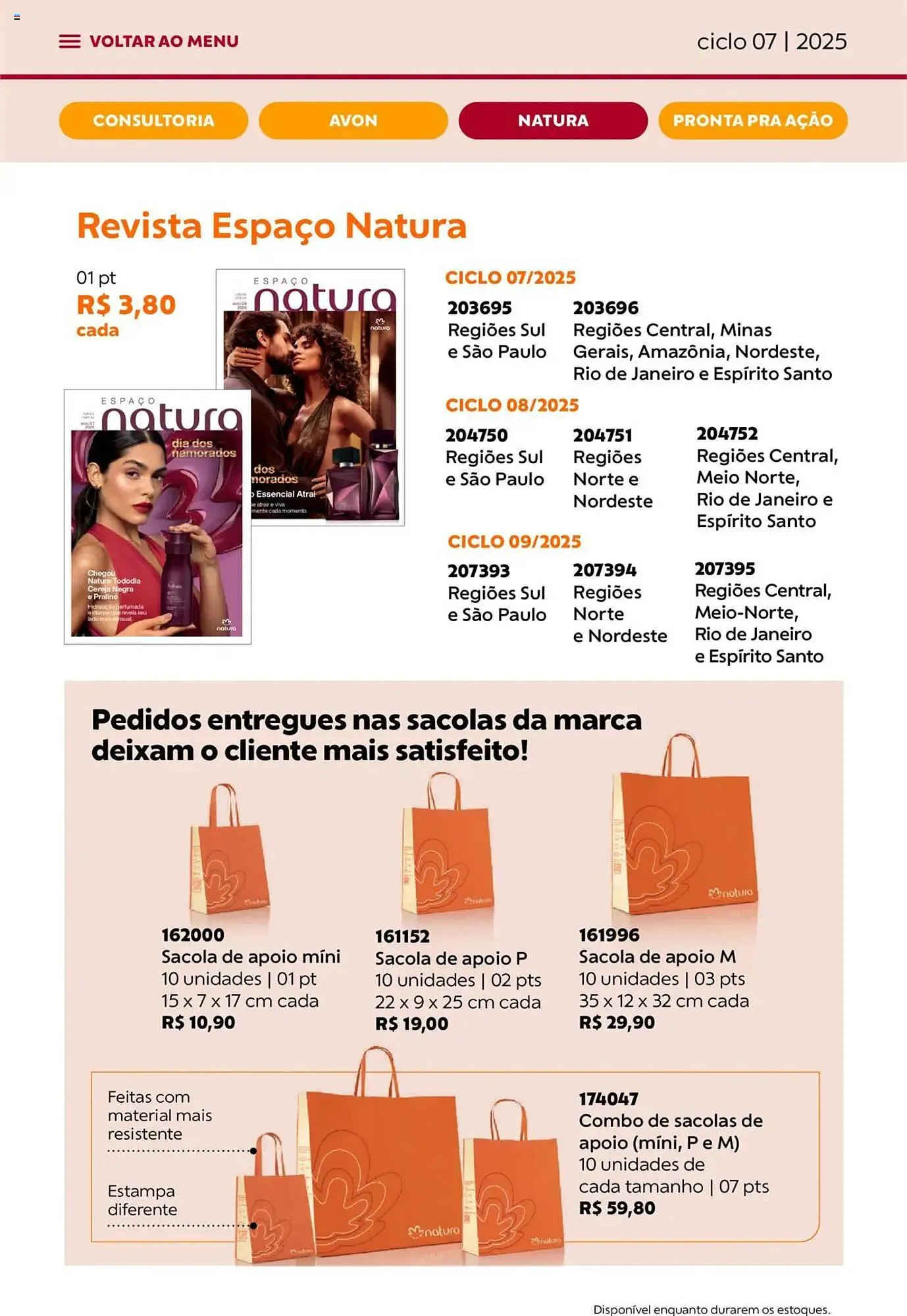 Encarte de Catálogo Avon 3 de abril até 1 de maio 2025 - Pagina 87