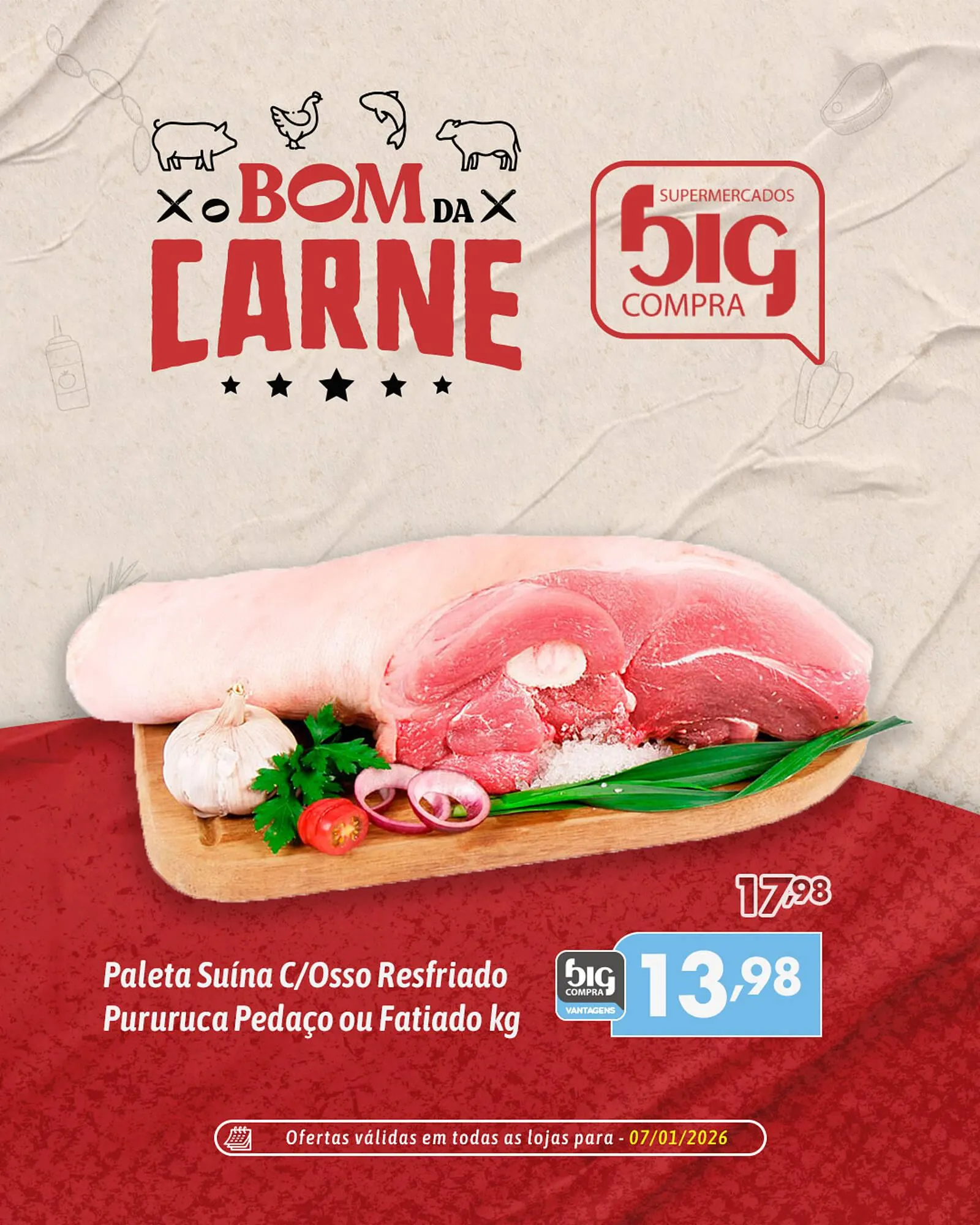 Encarte de Catálogo Supermercados Big Compra 7 de janeiro até 7 de janeiro 2026 - Pagina 1