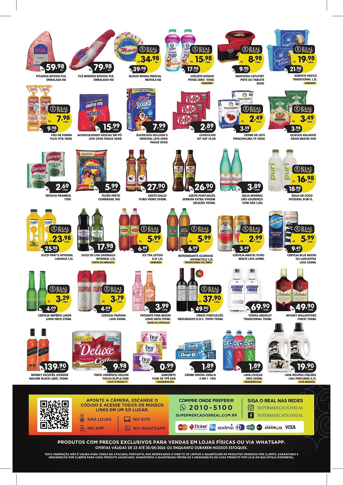 Encarte de Encarte Supermercados Real 22 de abril até 30 de abril 2026 - Pagina 2