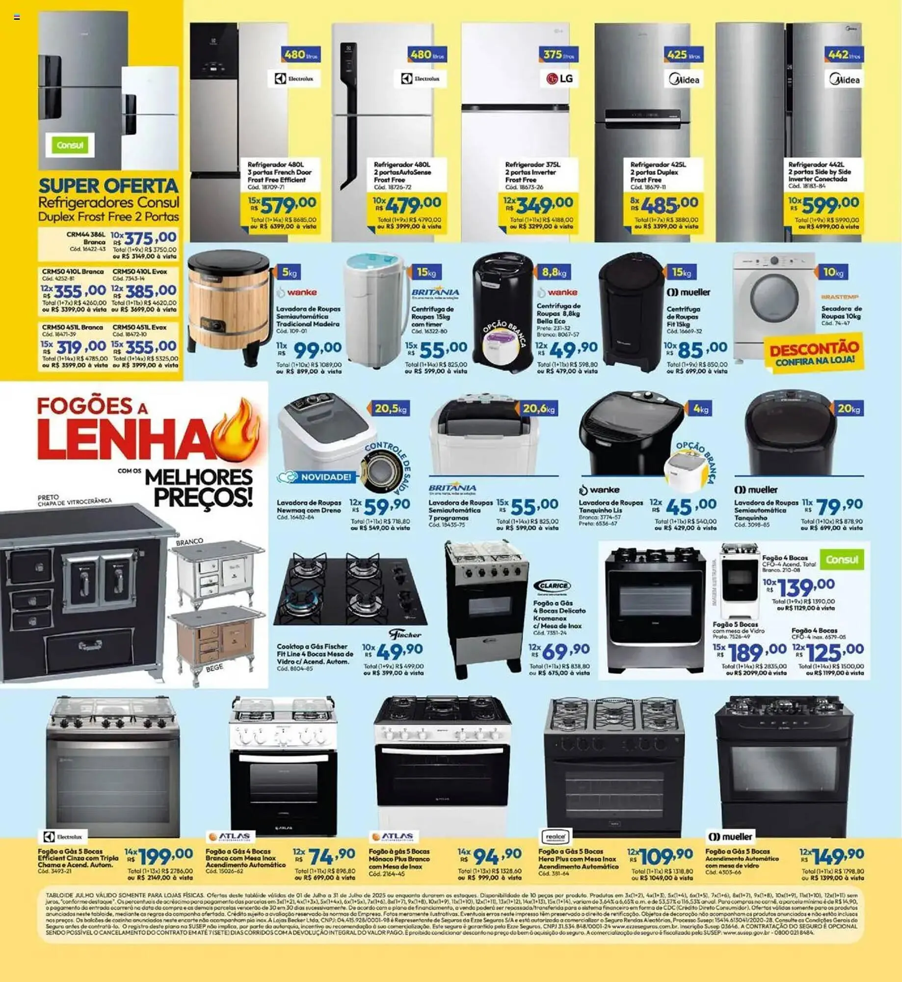 Encarte de Catálogo Lojas Becker 1 de julho até 1 de agosto 2025 - Pagina 3