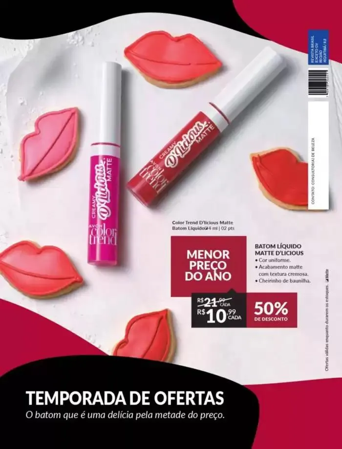 Encarte de Avon Cosméticos 29 de outubro até 15 de novembro 2024 - Pagina 76