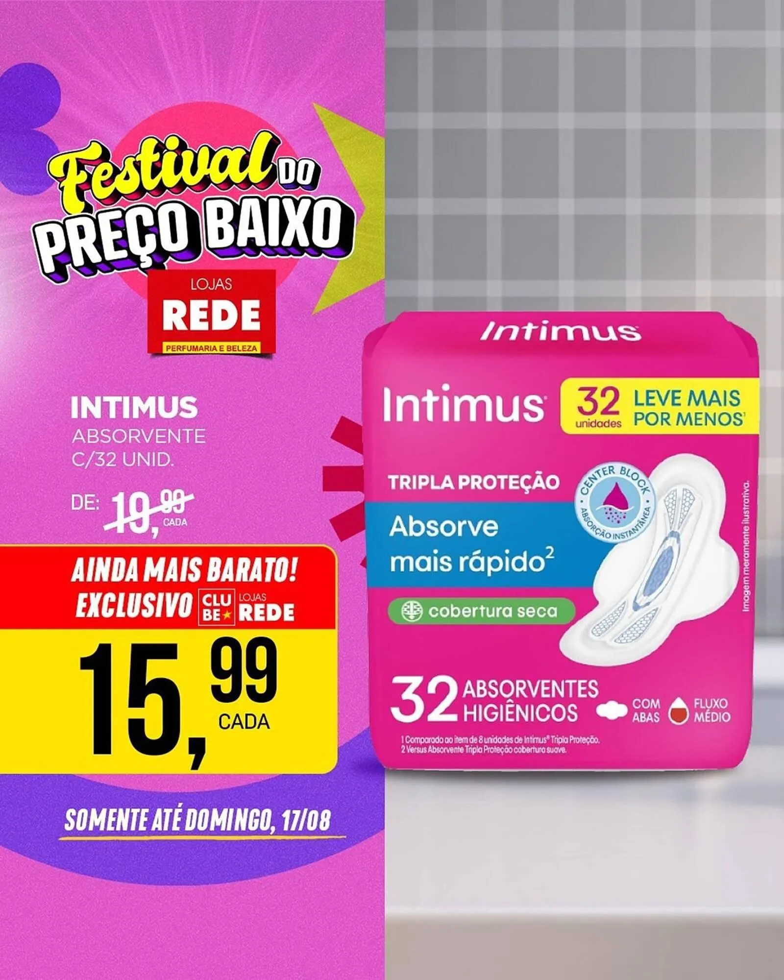 Encarte de Catálogo Lojas Rede 12 de agosto até 17 de agosto 2025 - Pagina 1