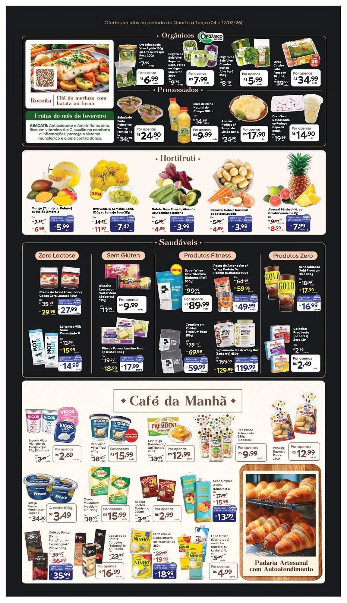 Encarte de Tabloide Barbosa Supermercados 11 de fevereiro até 17 de fevereiro 2026 - Pagina 2