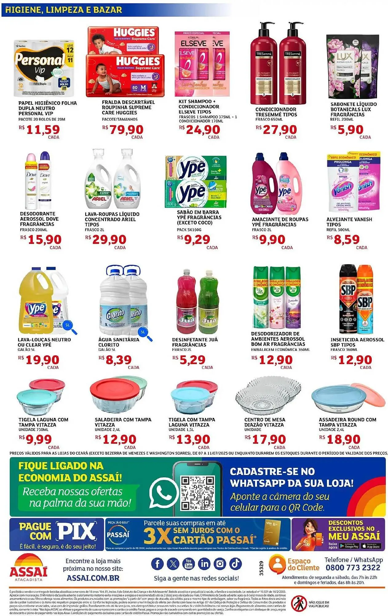 Encarte de Catálogo Assaí Atacadista 7 de julho até 11 de julho 2025 - Pagina 4