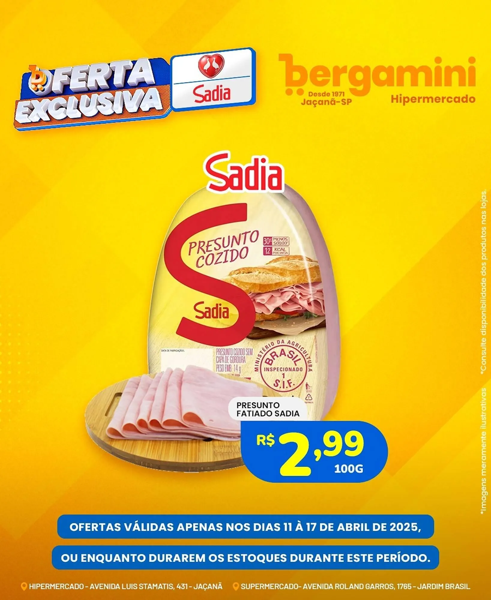 Encarte de Catálogo Supermercado Bergamini 11 de abril até 17 de abril 2025 - Pagina 2