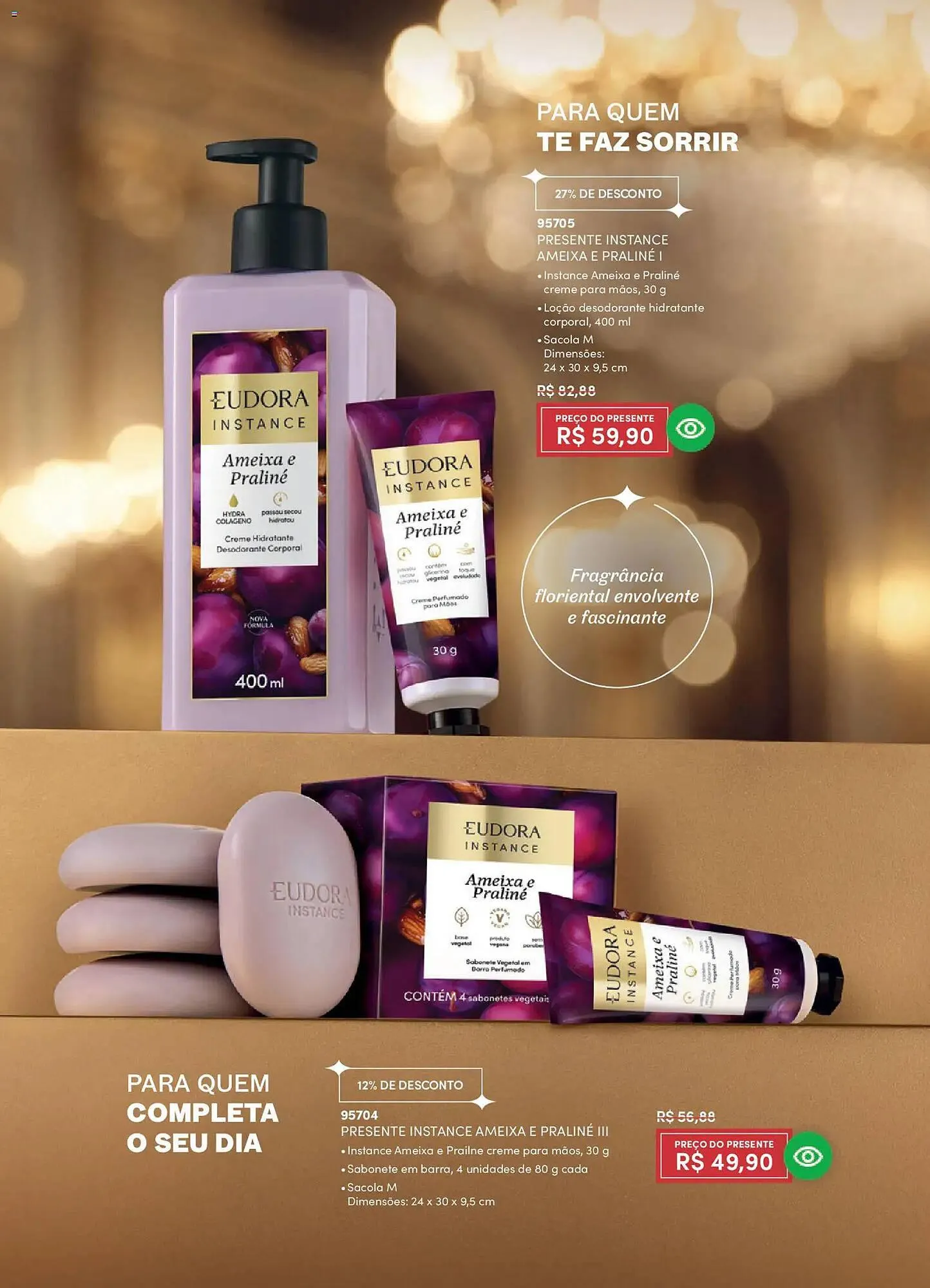 Encarte de Catálogo Eudora 23 de abril até 15 de junho 2026 - Pagina 44