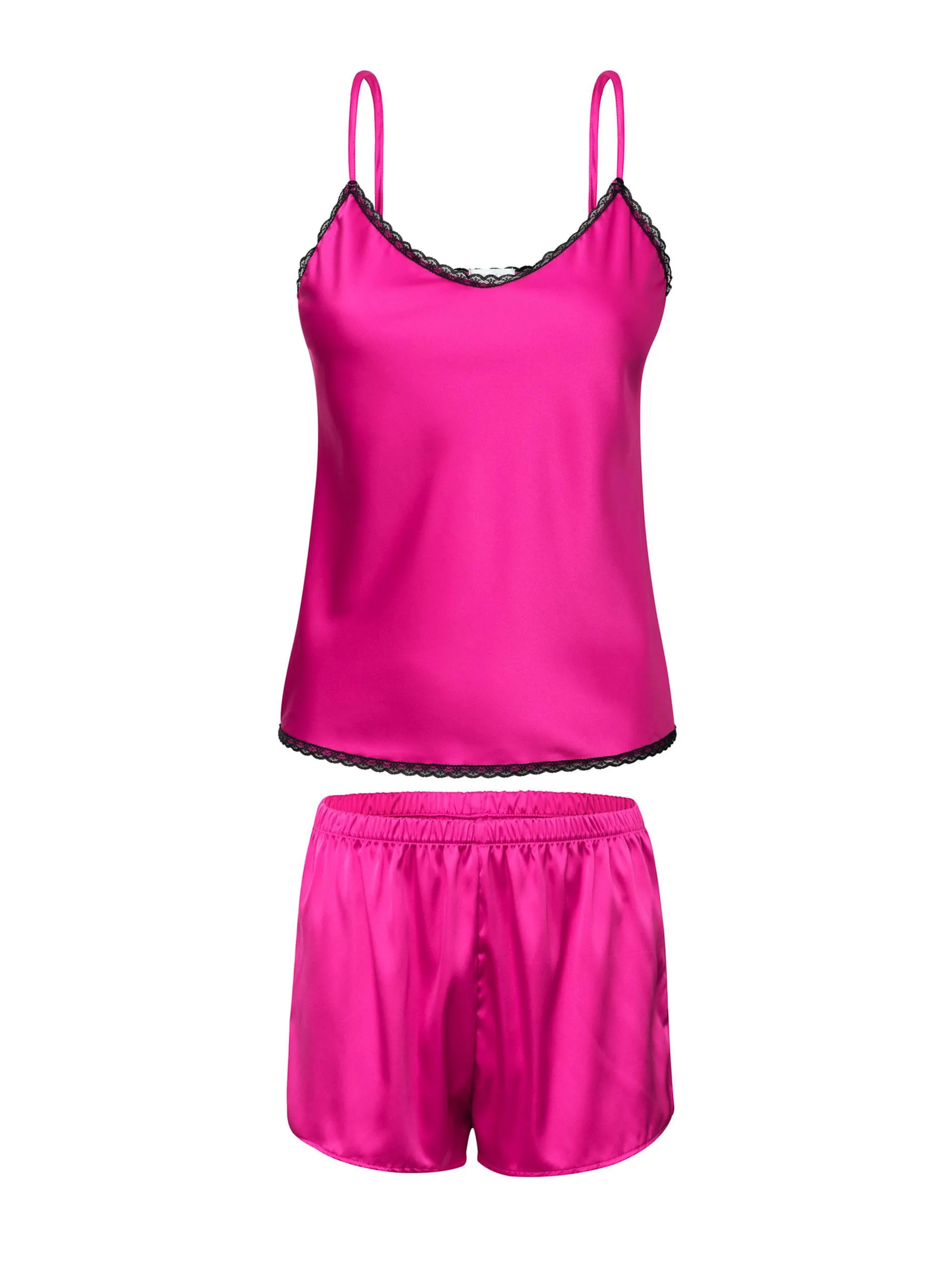 Short Doll Alças Satin Colors