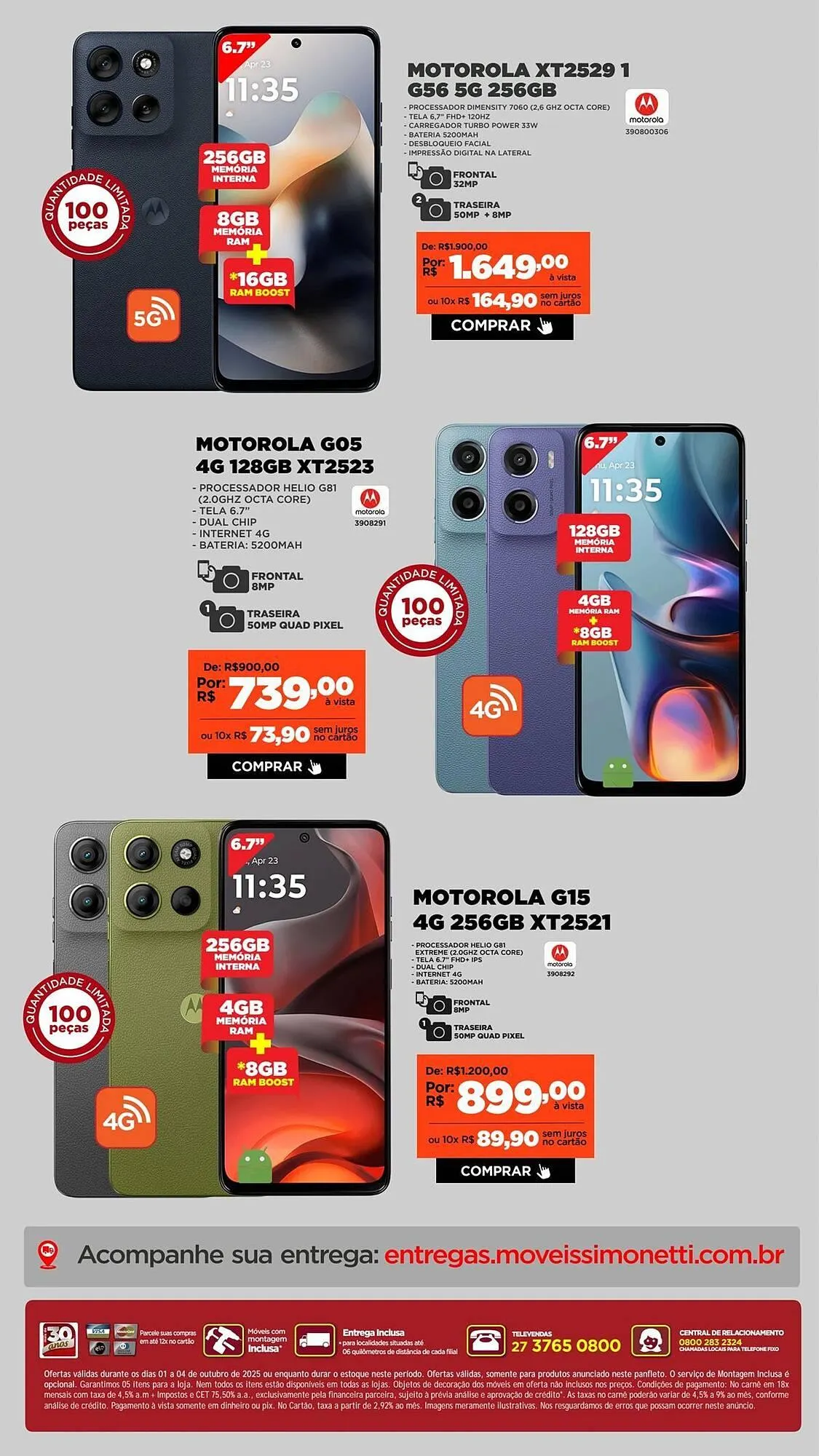 Encarte de Catálogo Móveis Simonetti 1 de outubro até 4 de outubro 2025 - Pagina 9