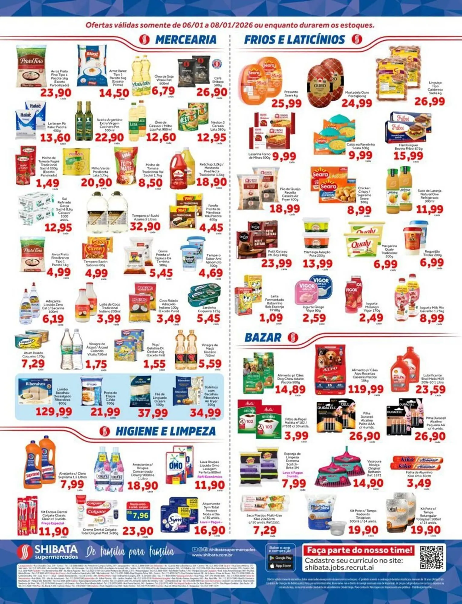 Encarte de Folheto Shibata Supermercados 6 de janeiro até 8 de janeiro 2026 - Pagina 2