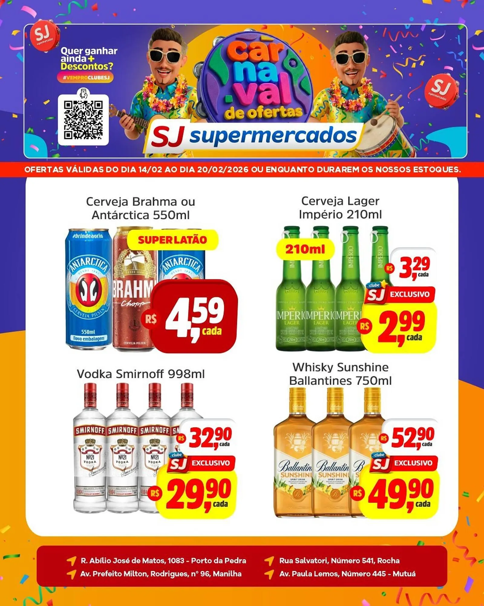 Encarte de Encarte Sj Supermercados 14 de fevereiro até 20 de fevereiro 2026 - Pagina 3