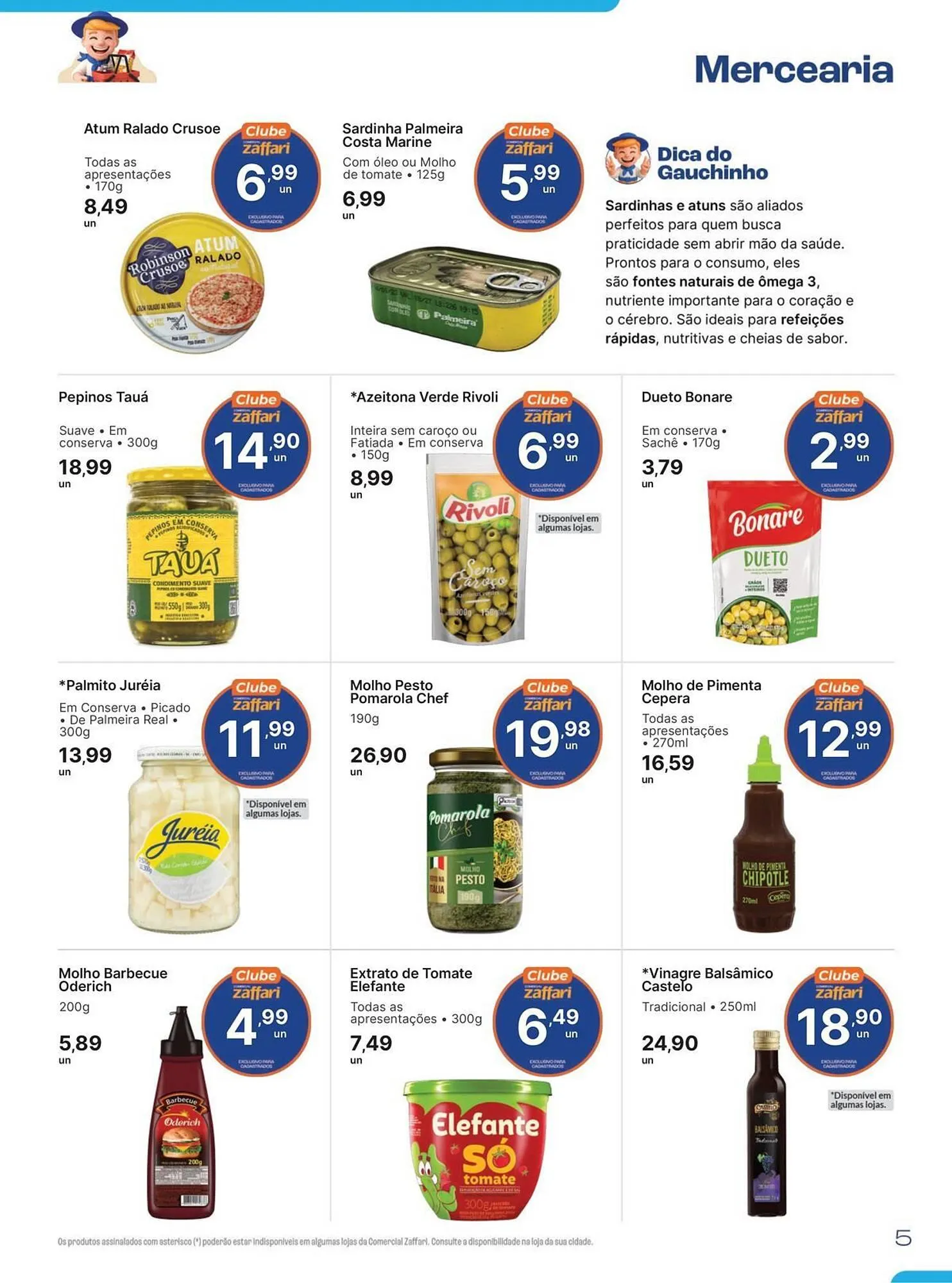 Encarte de Encarte Comercial Zaffari 5 de janeiro até 18 de janeiro 2026 - Pagina 5