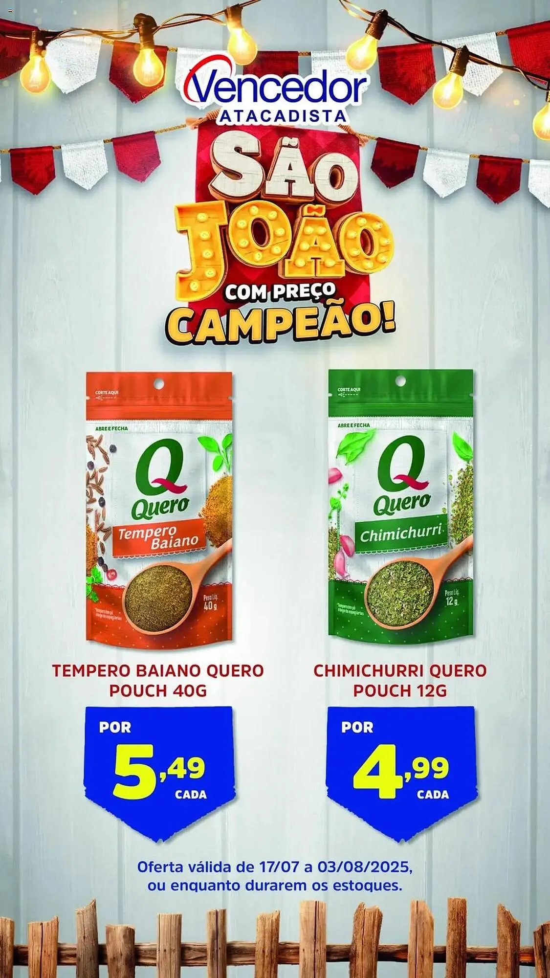 Encarte de Catálogo Vencedor Atacadista 17 de julho até 4 de agosto 2025 - Pagina 9