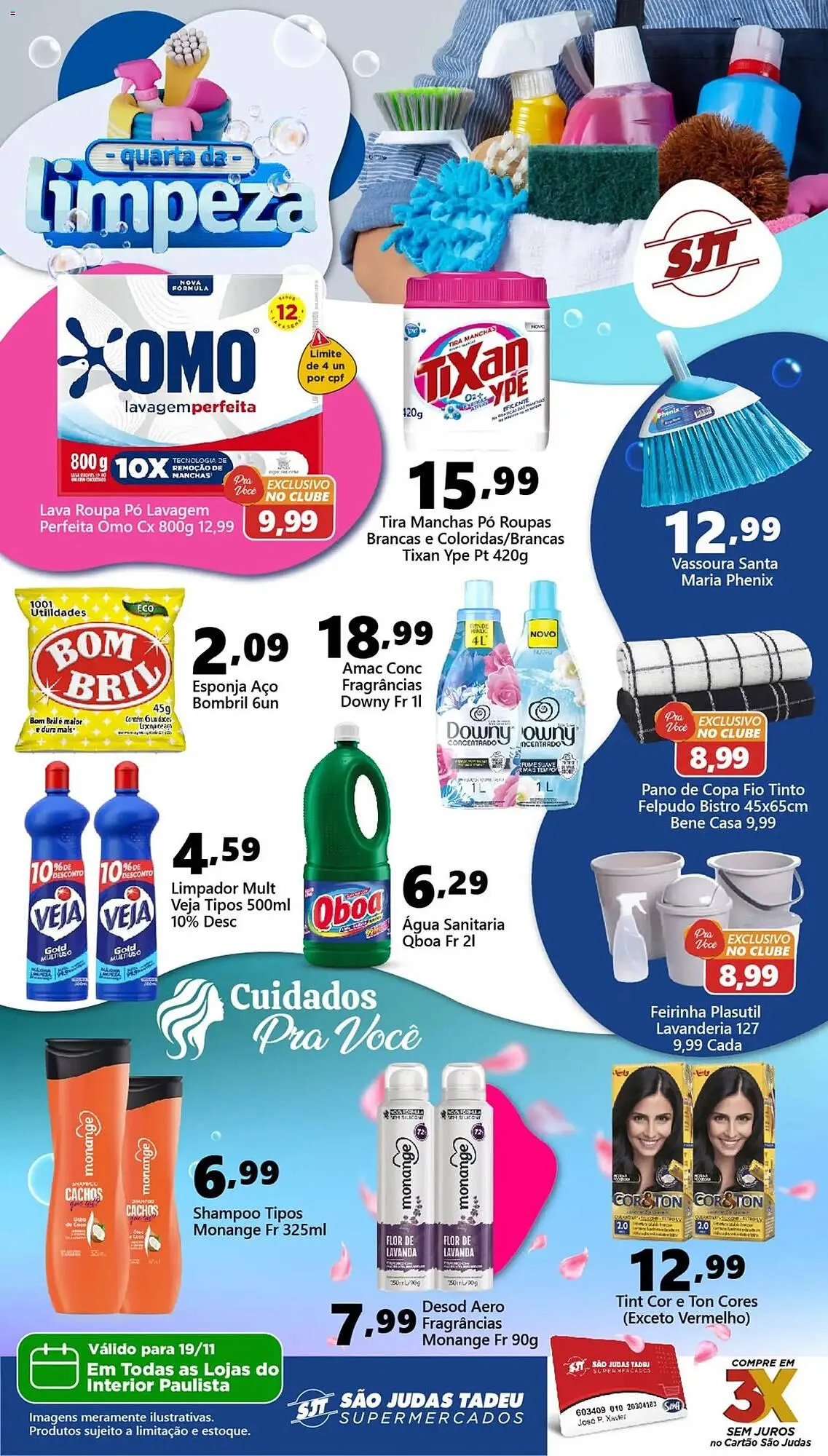 Encarte de Folheto São Judas Tadeu 19 de novembro até 20 de novembro 2025 - Pagina 1