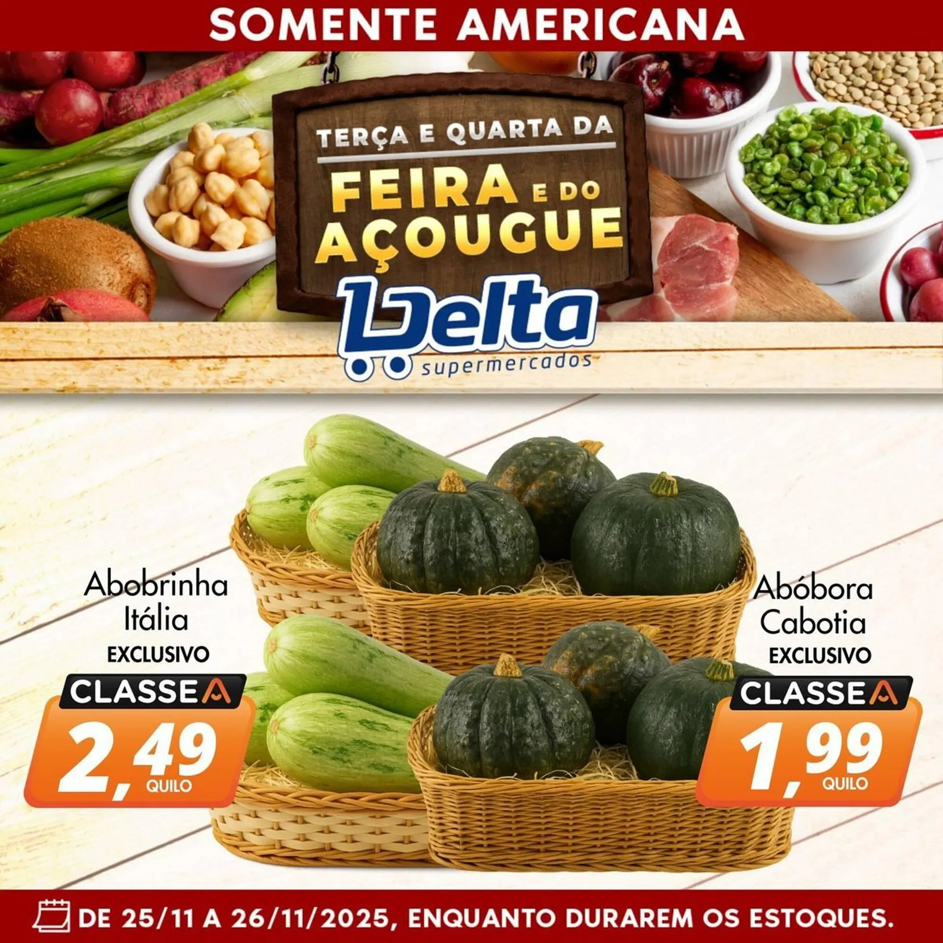 Encarte de Catálogo Delta Supermercados 25 de novembro até 26 de novembro 2025 - Pagina 1