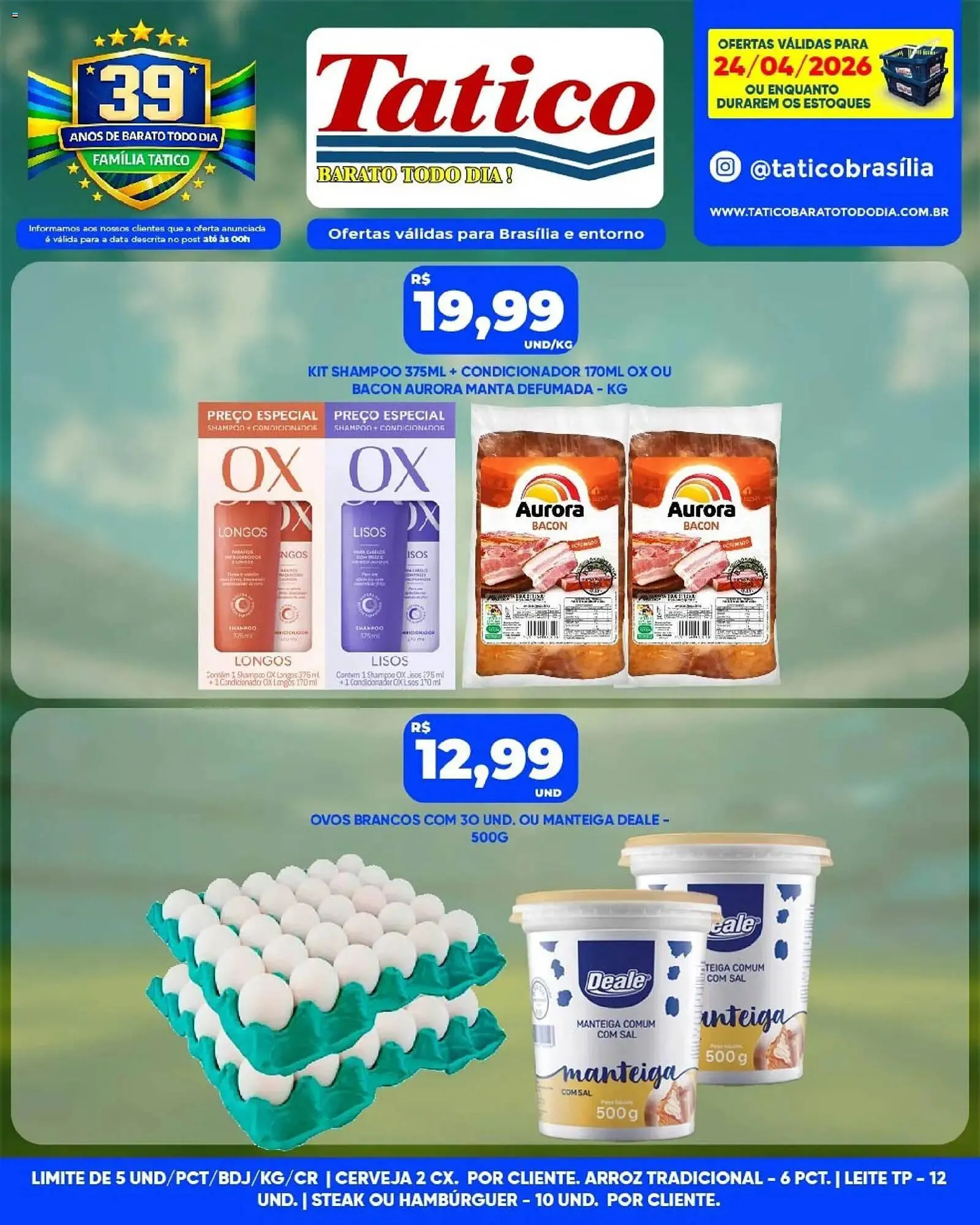 Encarte de Tabloide Tatico 24 de abril até 24 de abril 2026 - Pagina 12