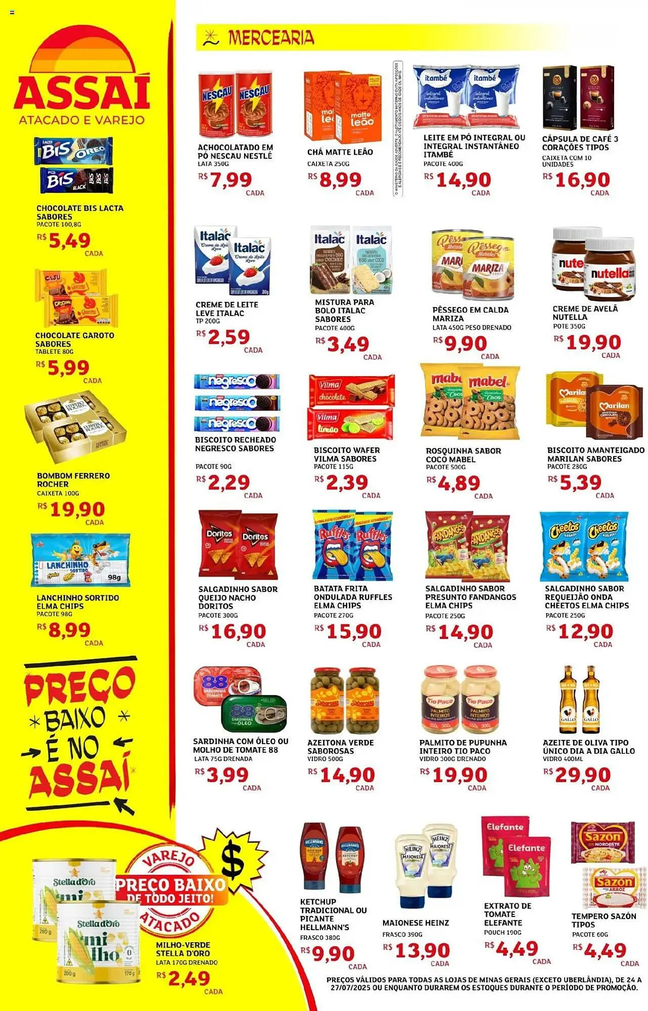 Encarte de Catálogo Assaí Atacadista 24 de julho até 27 de julho 2025 - Pagina 2