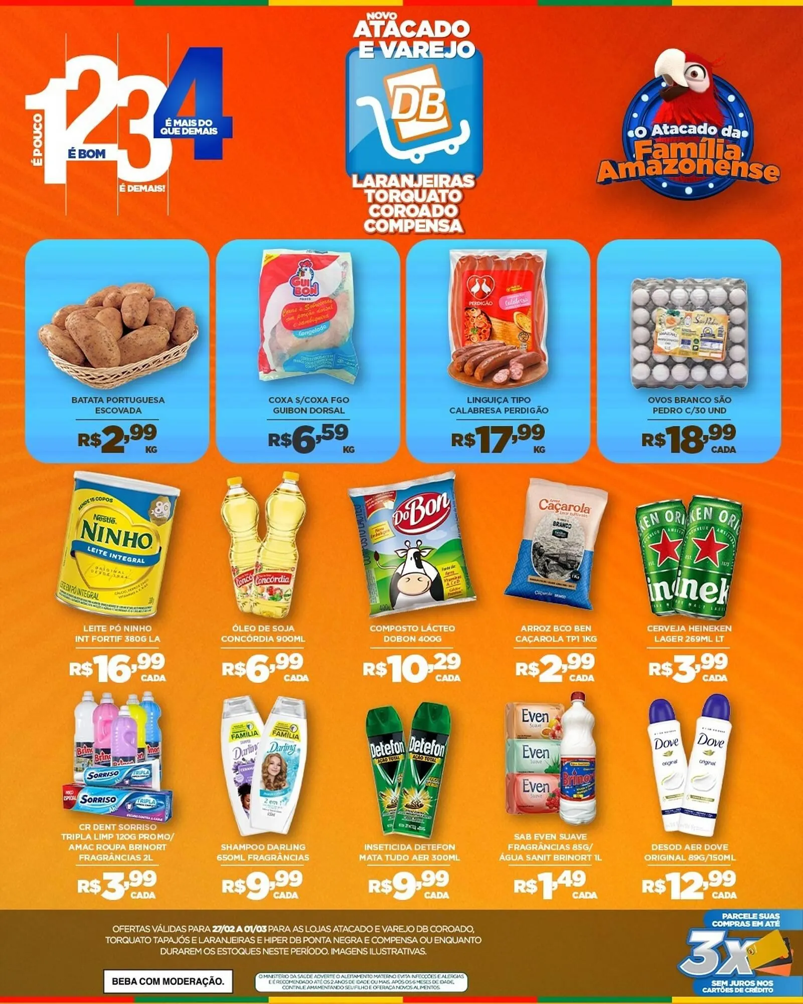 Encarte de Catálogo DB Supermercados 27 de fevereiro até 1 de março 2026 - Pagina 3