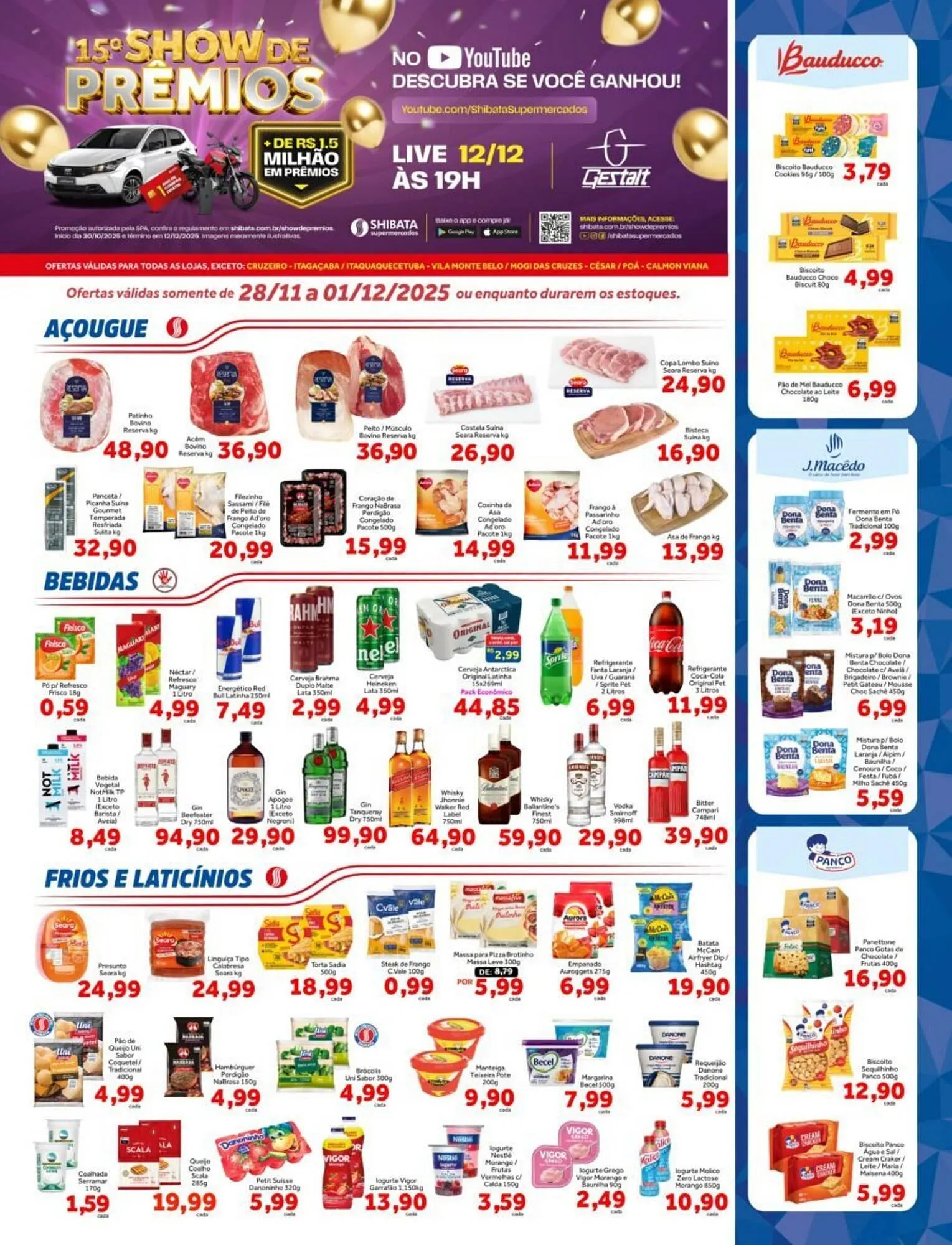 Folheto Shibata Supermercados - 1