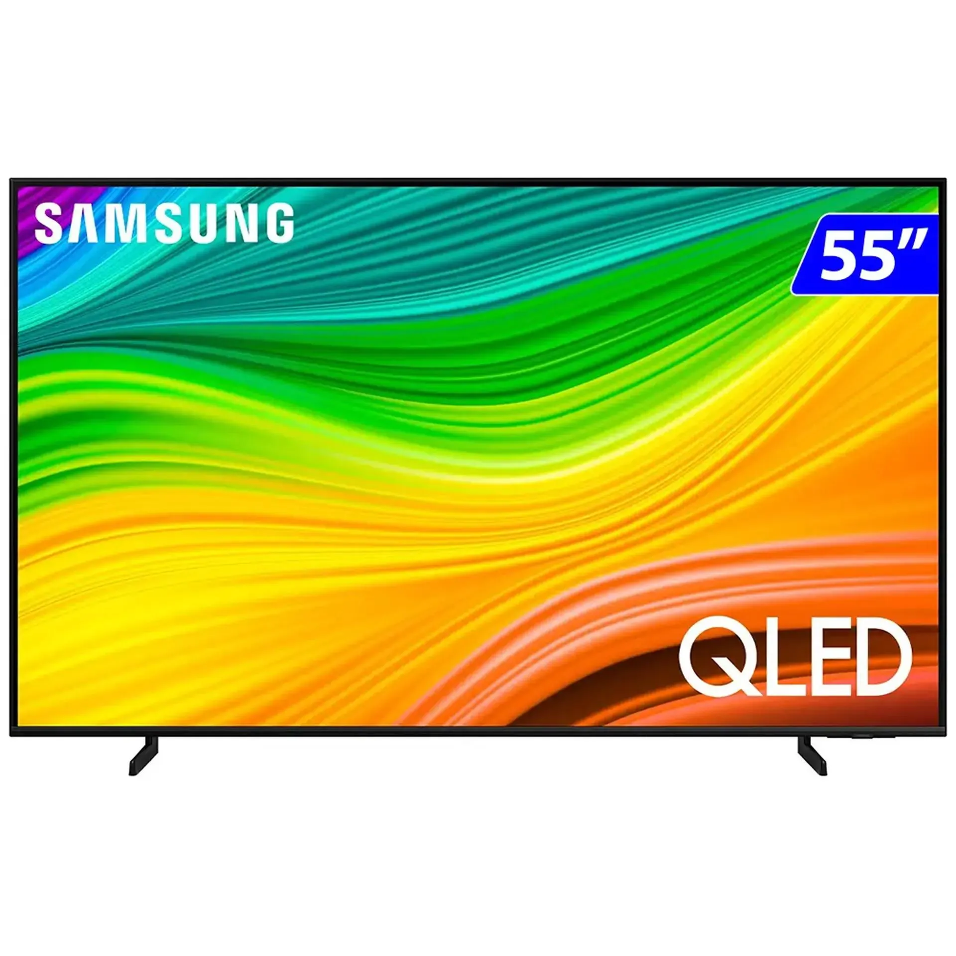 Smart TV Samsung QLED 55" 4K Wi-Fi Tizen Quantum Lite UHD Comando Voz QN55Q60