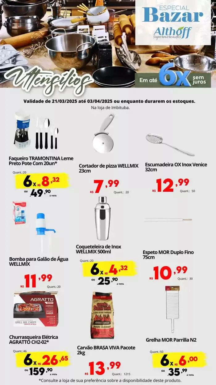 Encarte de Encarte Bazar - F01. 21 de março até 3 de abril 2025 - Pagina 3