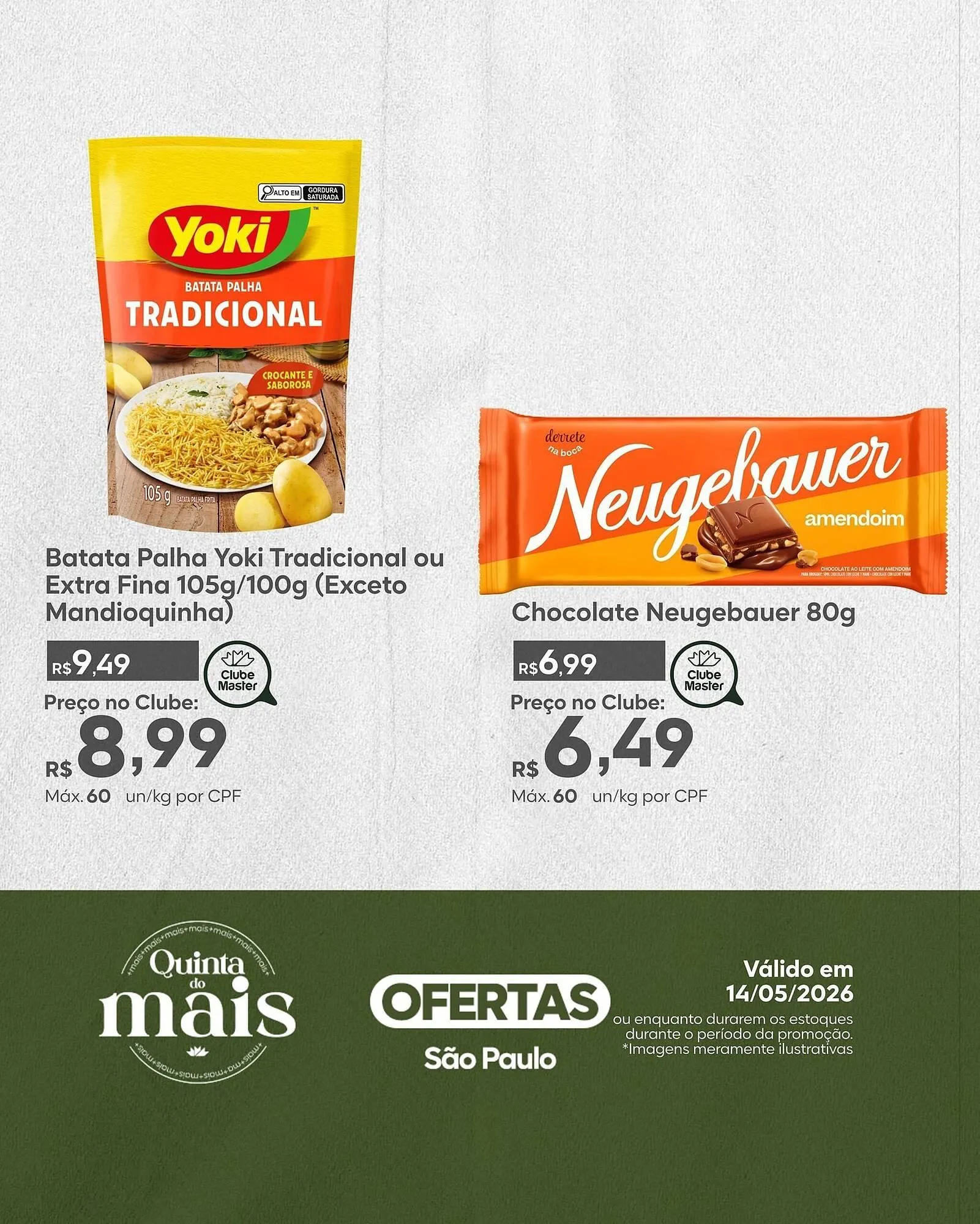 Encarte de Folheto Master Supermercados 14 de maio até 15 de maio 2026 - Pagina 6