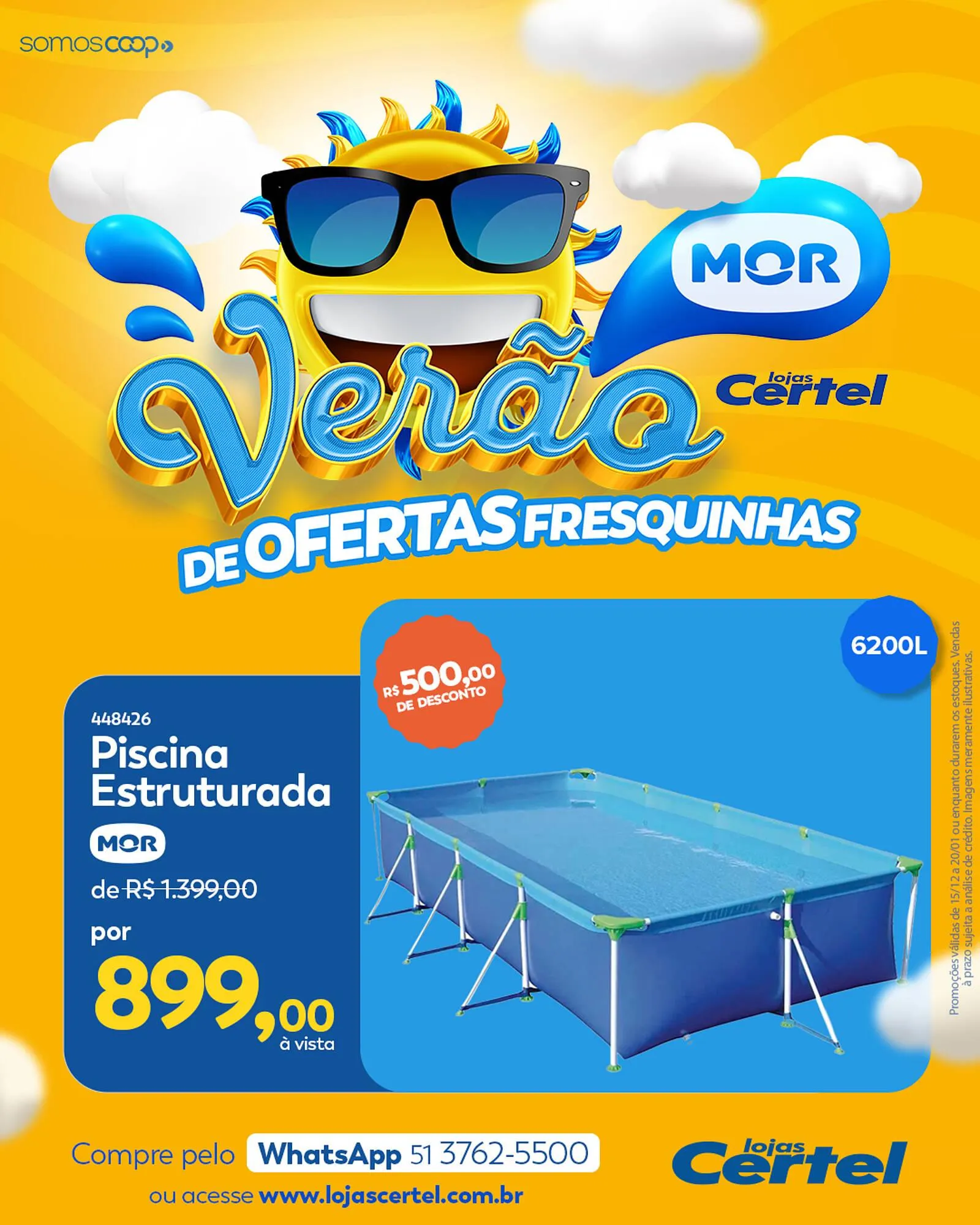 Encarte de Folheto Lojas Certel 15 de dezembro até 20 de janeiro 2026 - Pagina 1