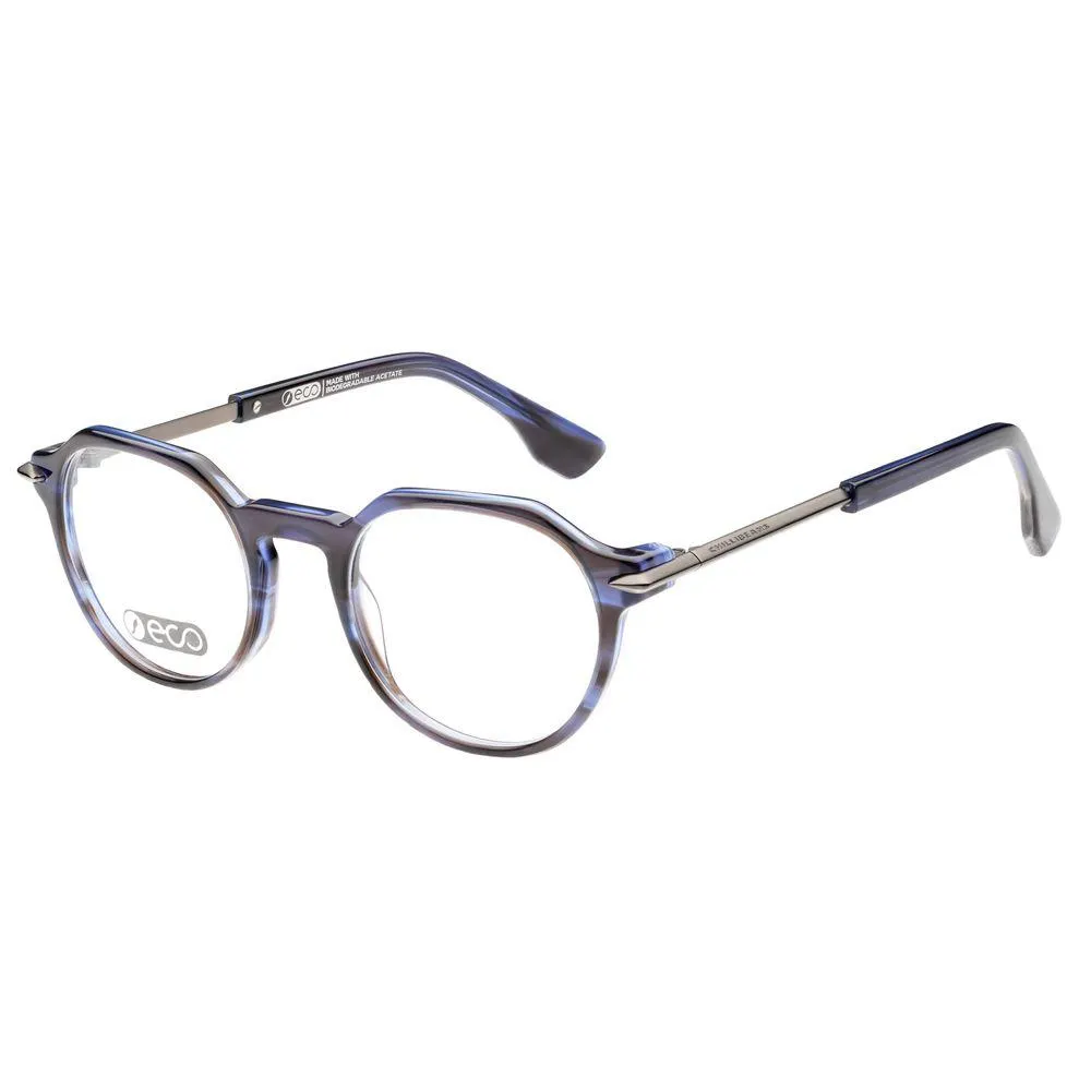 Armação Para Óculos de Grau Unissex Eco Chilli Azul - LV.AC.0899.0822 M