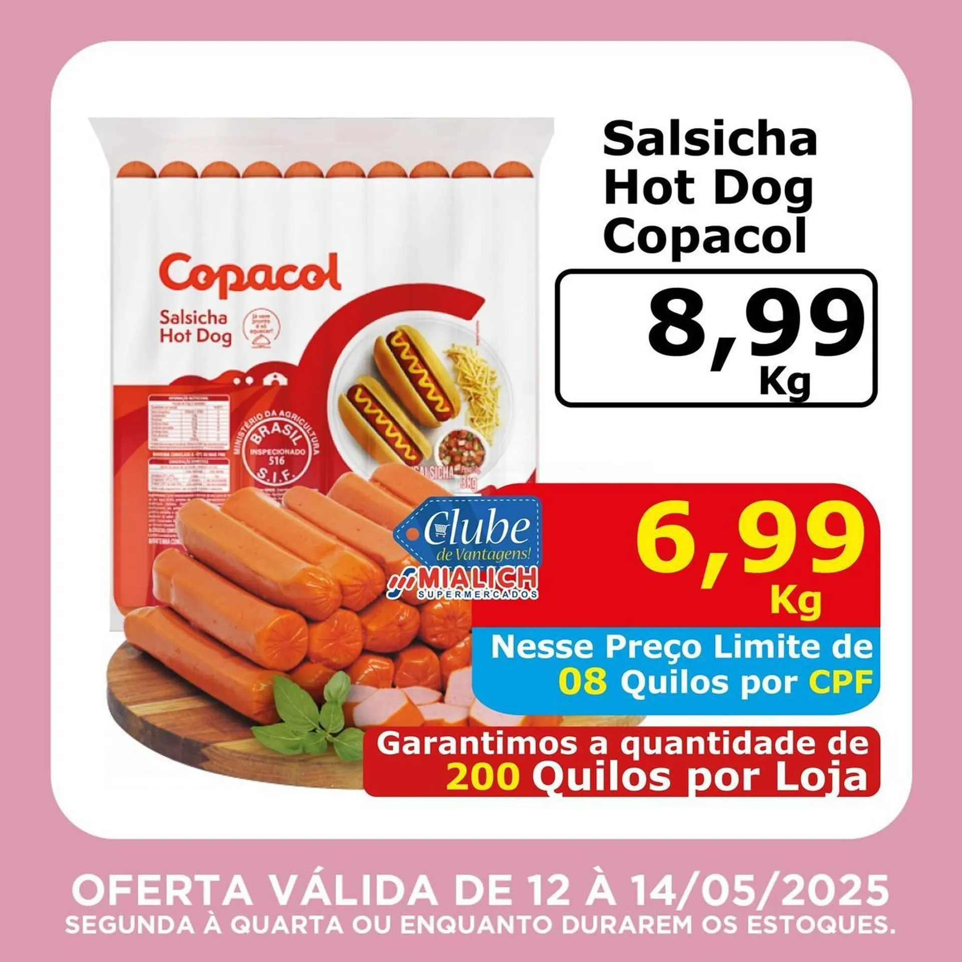 Encarte de Catálogo Mialich Supermercados 12 de maio até 14 de maio 2025 - Pagina 6