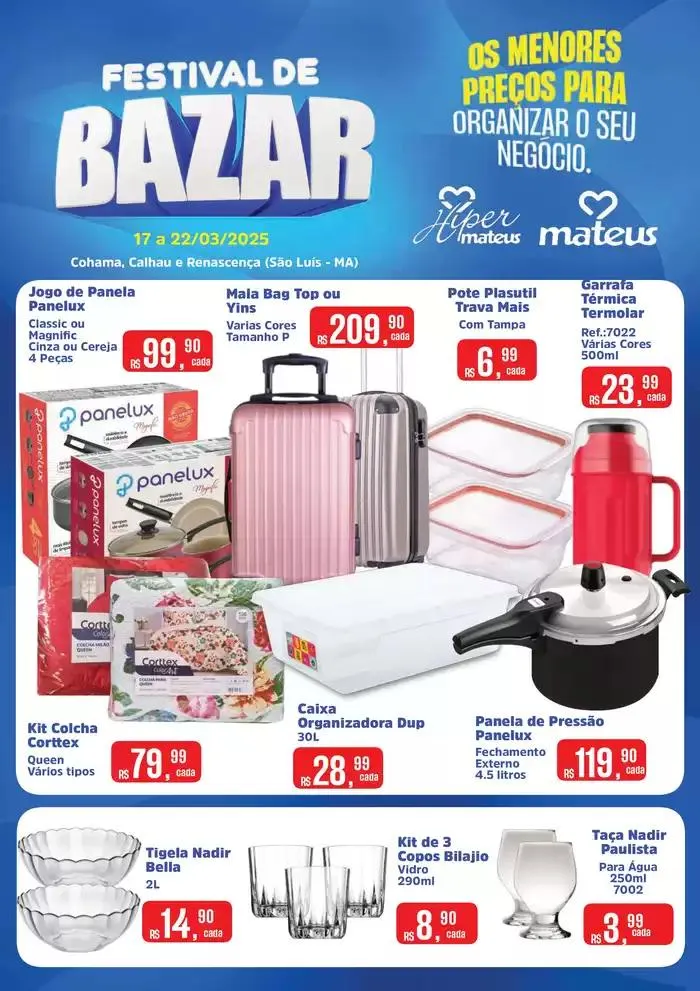 Encarte de Melhores ofertas para todos os clientes 17 de março até 22 de março 2025 - Pagina 1