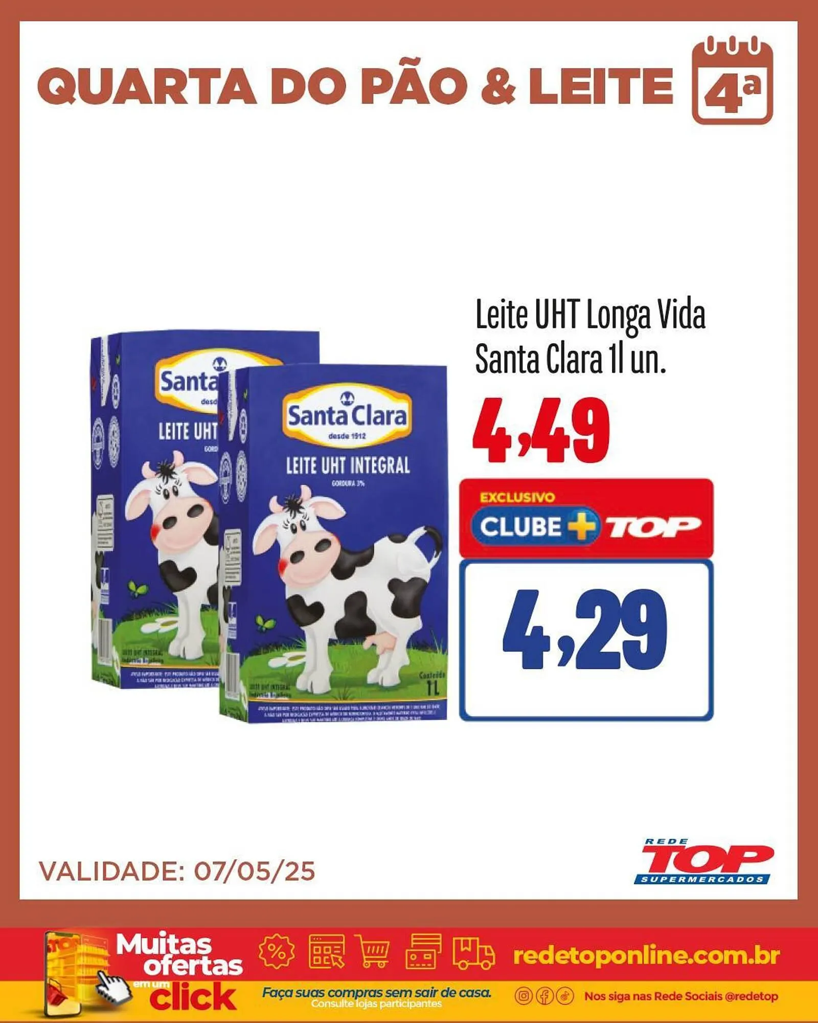 Encarte de Catálogo Rede Top 6 de maio até 7 de maio 2025 - Pagina 4