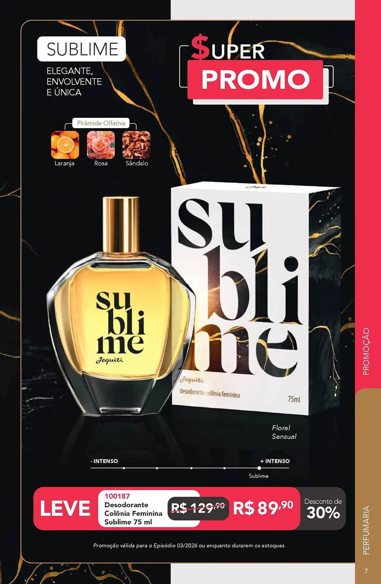 Encarte de Catálogo Jequiti 2 de março até 31 de março 2026 - Pagina 7