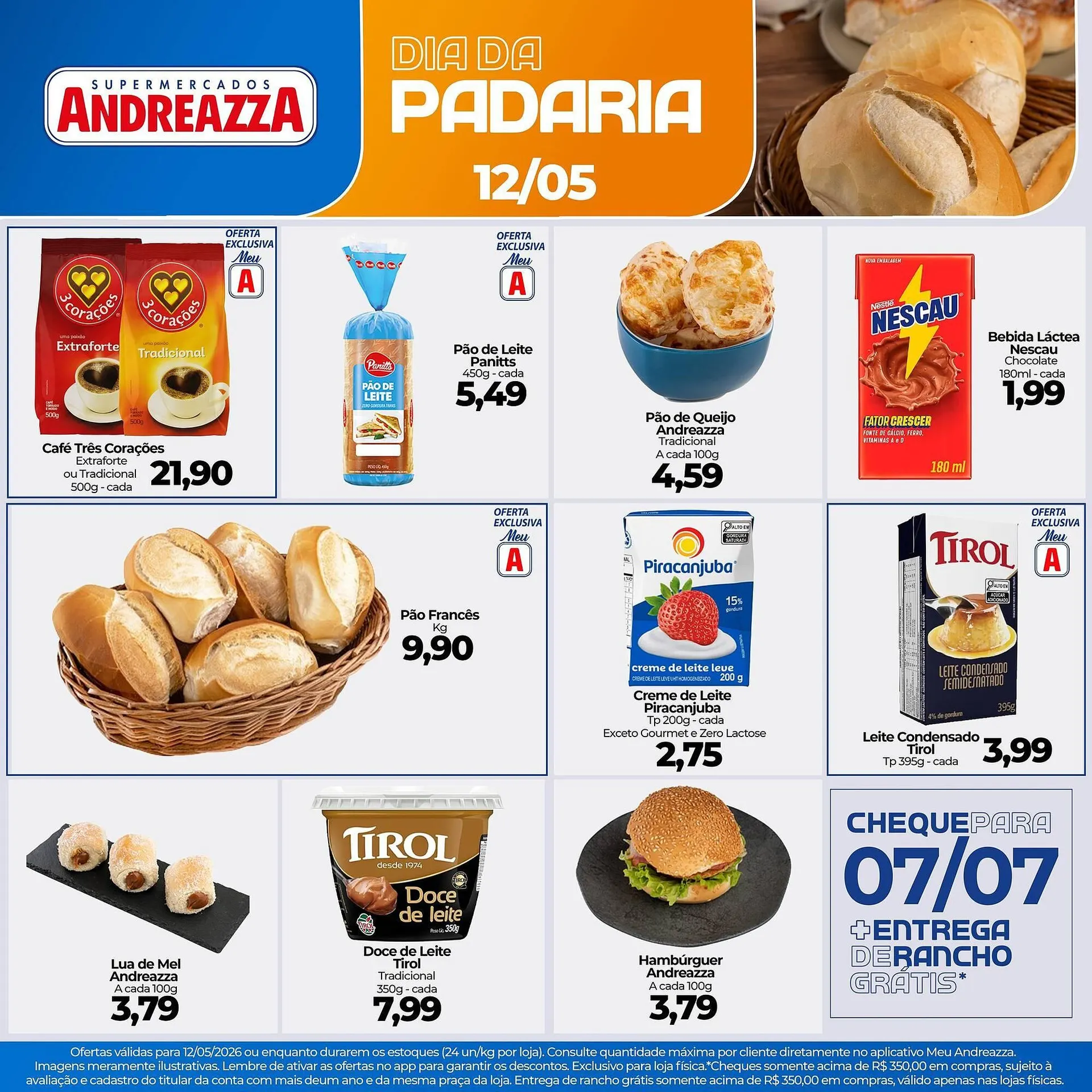 Encarte de Catálogo Supermercados Andreazza 12 de maio até 12 de maio 2026 - Pagina 1