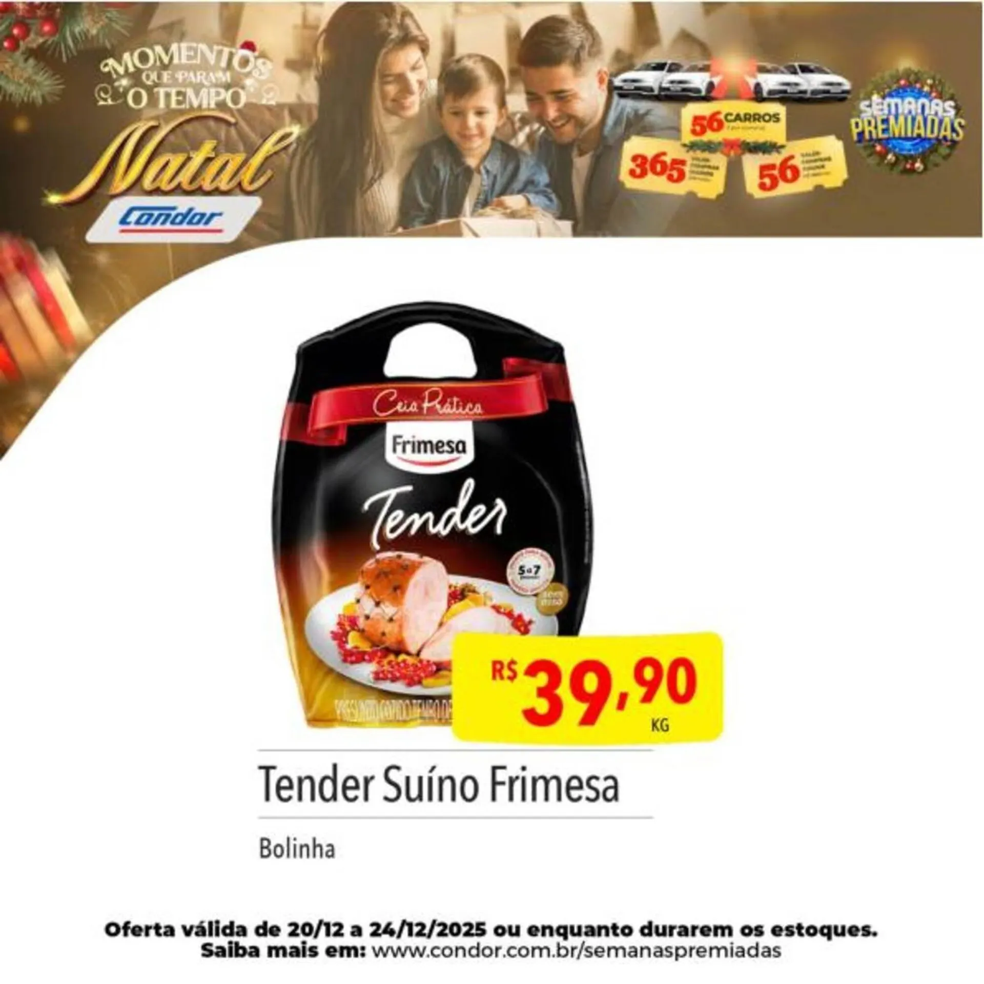 Encarte de Catálogo Supermercados Condor 20 de dezembro até 24 de dezembro 2025 - Pagina 3