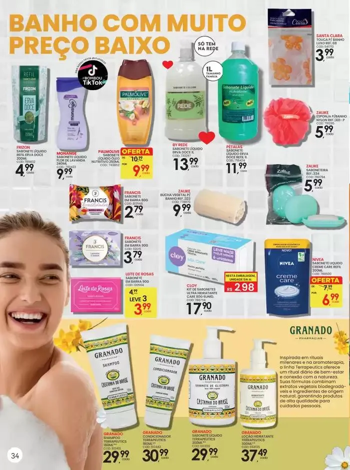 Encarte de Grandes descontos em produtos selecionados 4 de fevereiro até 4 de março 2025 - Pagina 34