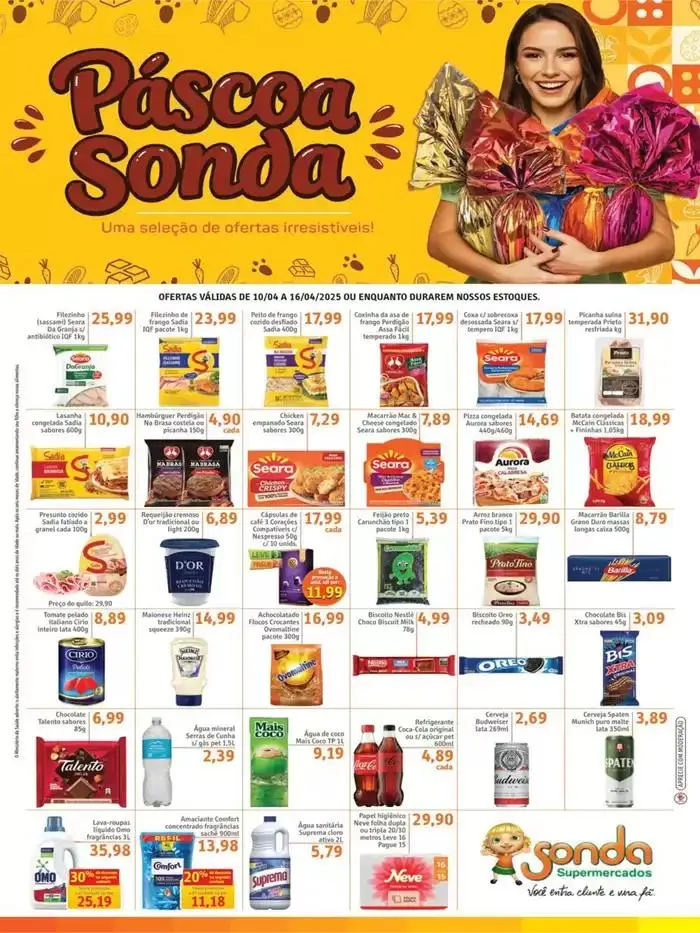 Encarte de Descubra ofertas atraentes 14 de abril até 16 de abril 2025 - Pagina 1