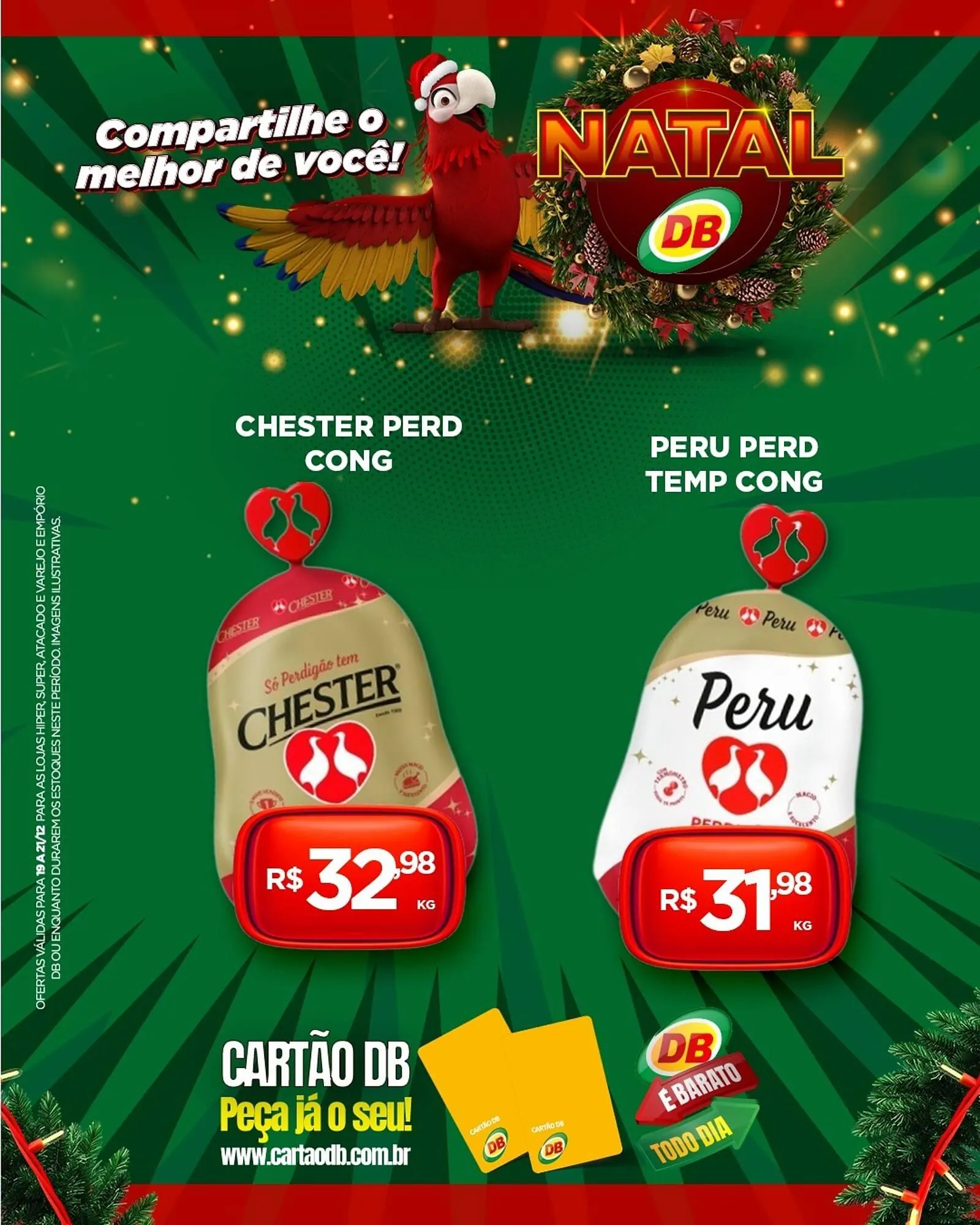 Encarte de Catálogo DB Supermercados 19 de dezembro até 21 de dezembro 2025 - Pagina 1