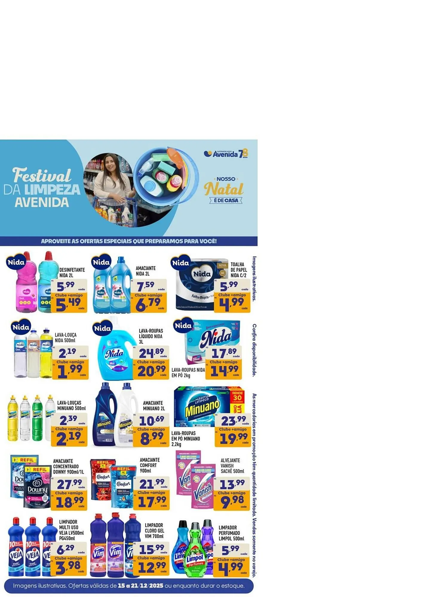 Encarte de Catálogo Supermercados Avenida 19 de dezembro até 21 de dezembro 2025 - Pagina 15