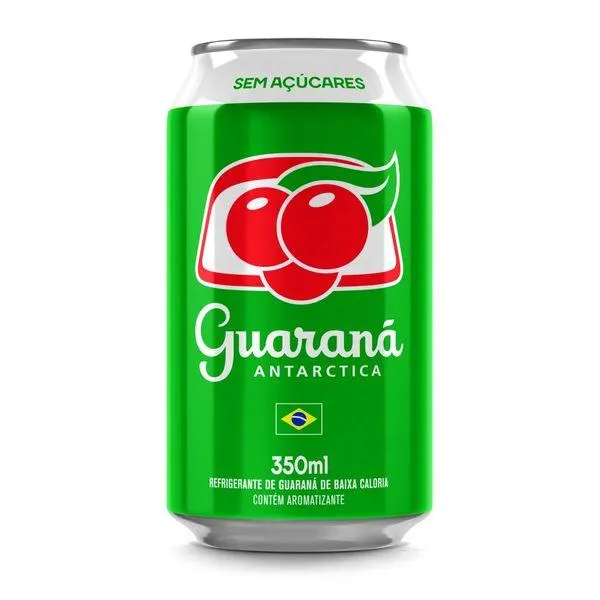 Refrigerante Guaraná Antarctica Zero 350ml (Lata)