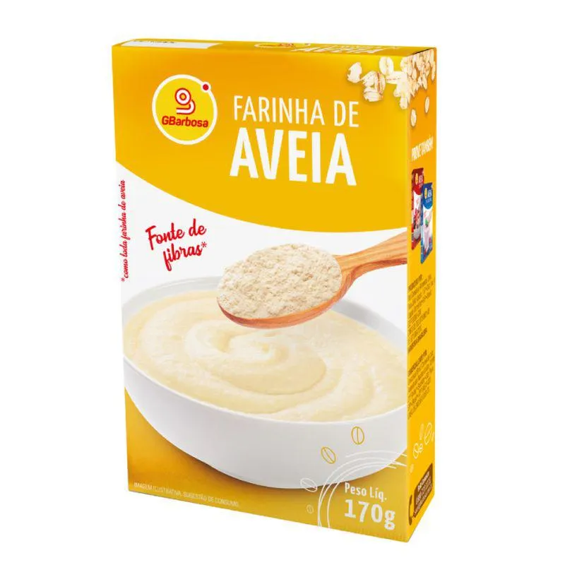 Farinha de Aveia GBarbosa 170g