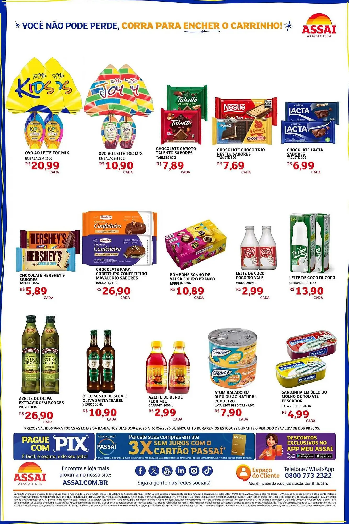 Encarte de Encarte Assaí Atacadista 1 de abril até 3 de abril 2026 - Pagina 2